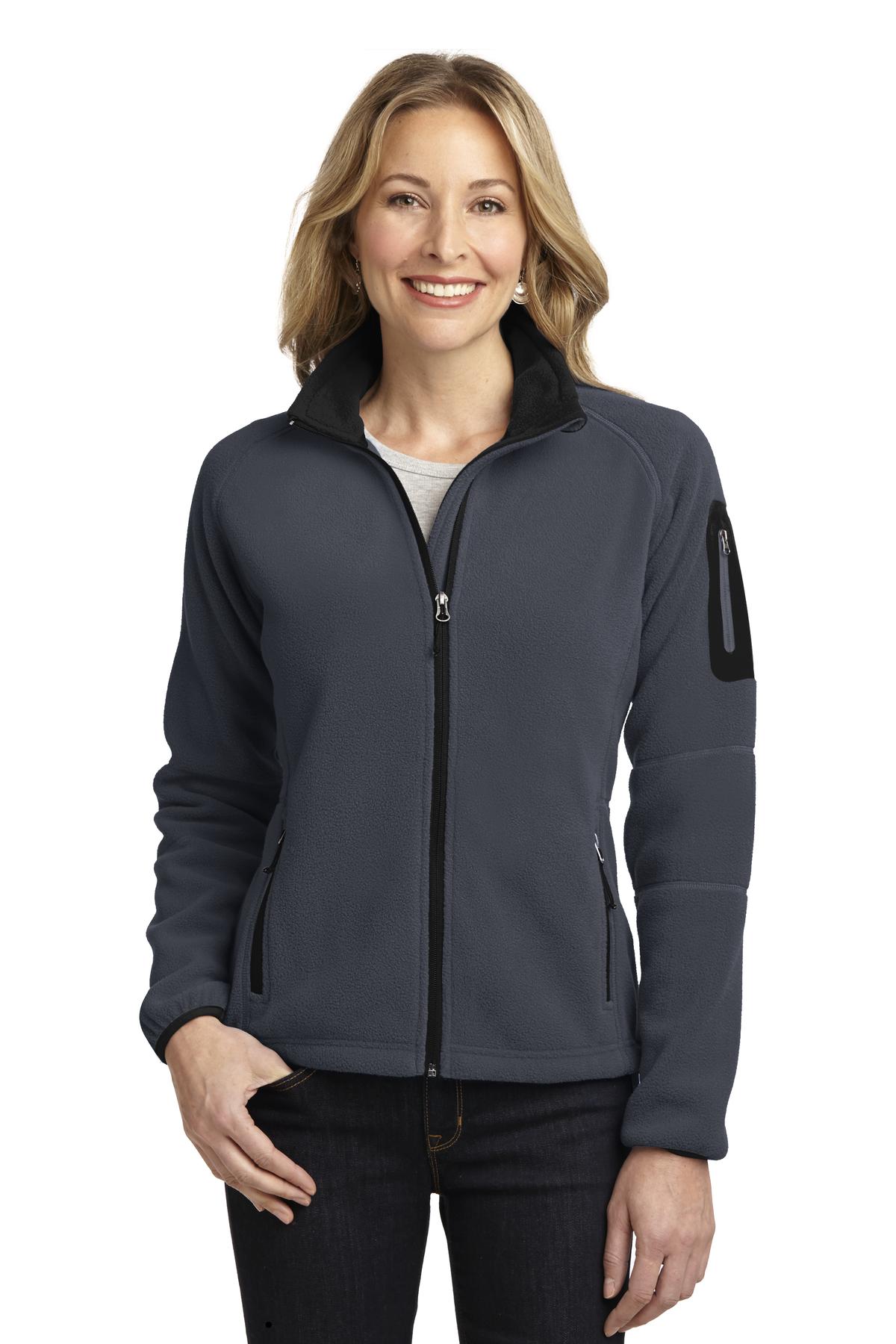 DISCONTINUED  Port Authority &#174;  Ladies Enhanced Value Fleece Full-Zip Jacket. L229