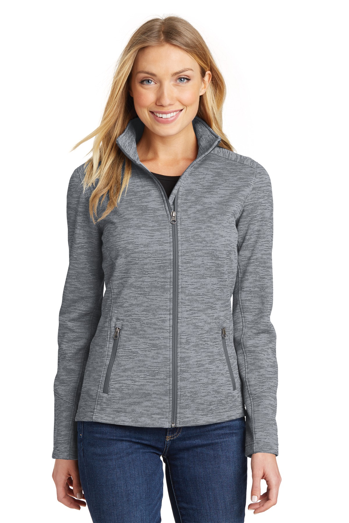 Port Authority &#174;  Women's Digi Stripe Fleece Jacket. L231