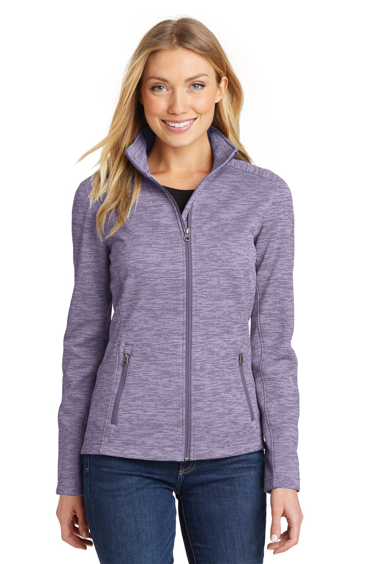 Port Authority &#174;  Women's Digi Stripe Fleece Jacket. L231