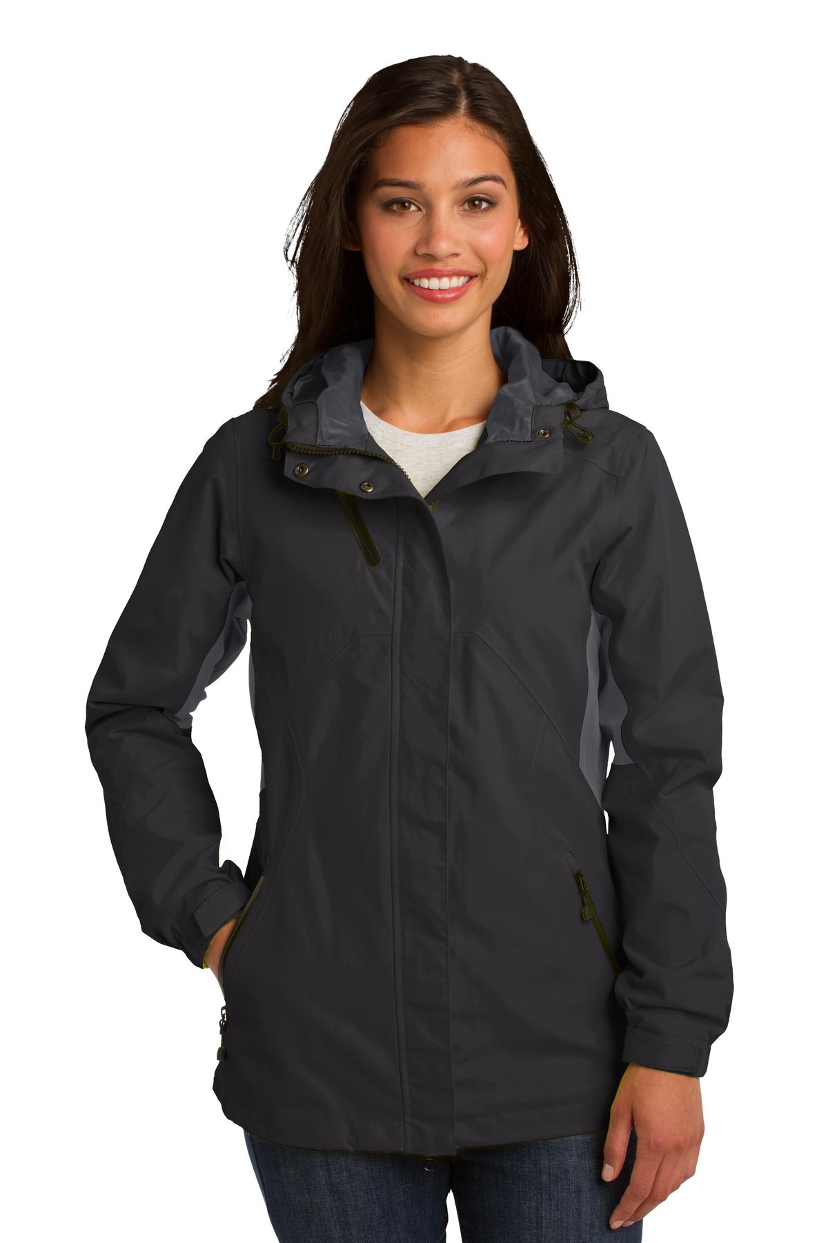  DISCONTINUED  Port Authority &#174;  Ladies Cascade Waterproof Jacket. L322