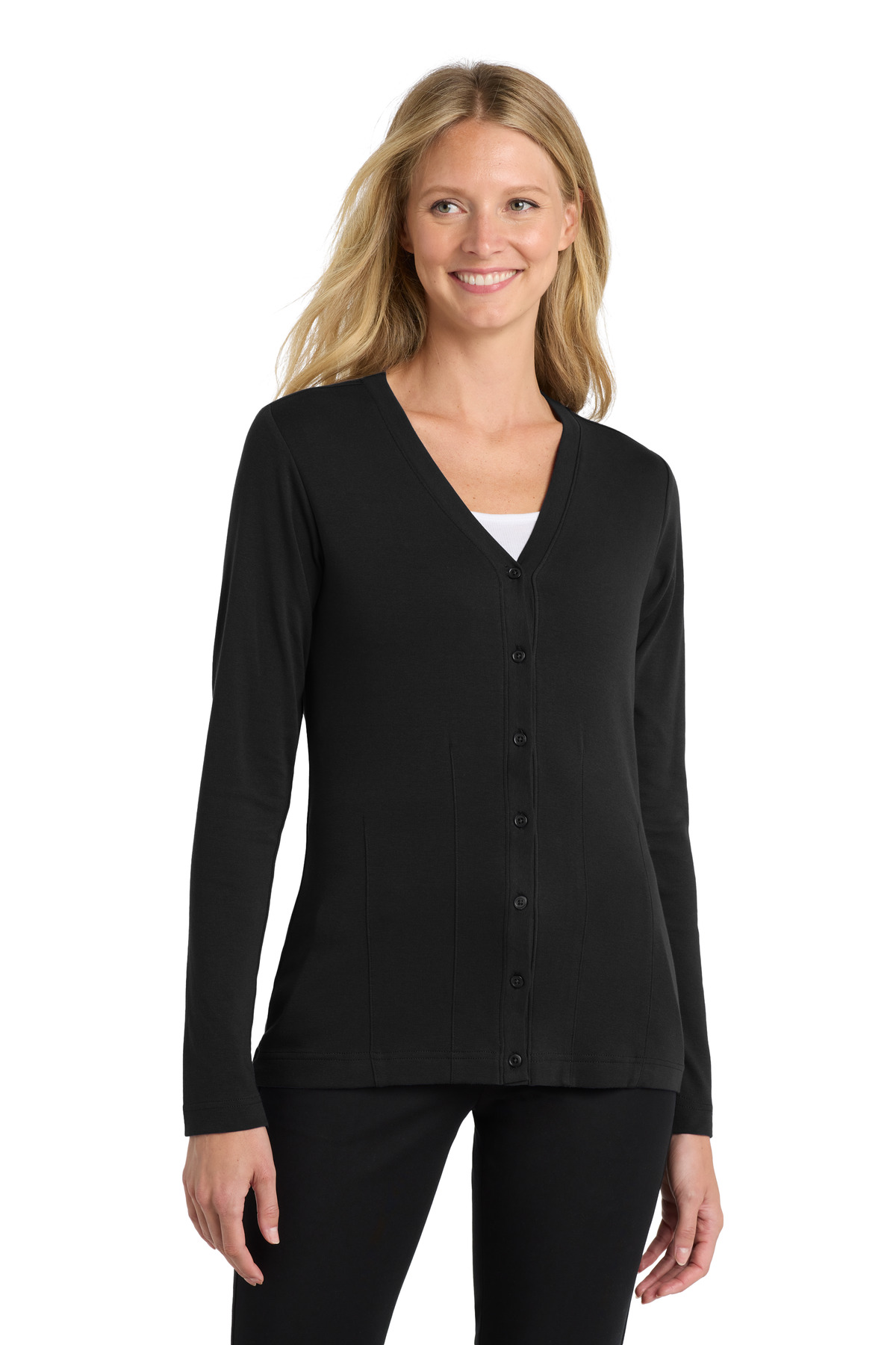 Port Authority &#174;  Women's Modern Stretch Cotton Cardigan. L515