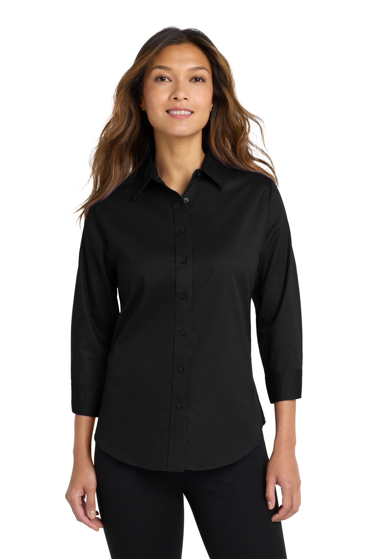 Port Authority &#174;  Women's 3/4-Sleeve Easy Care Shirt. L612