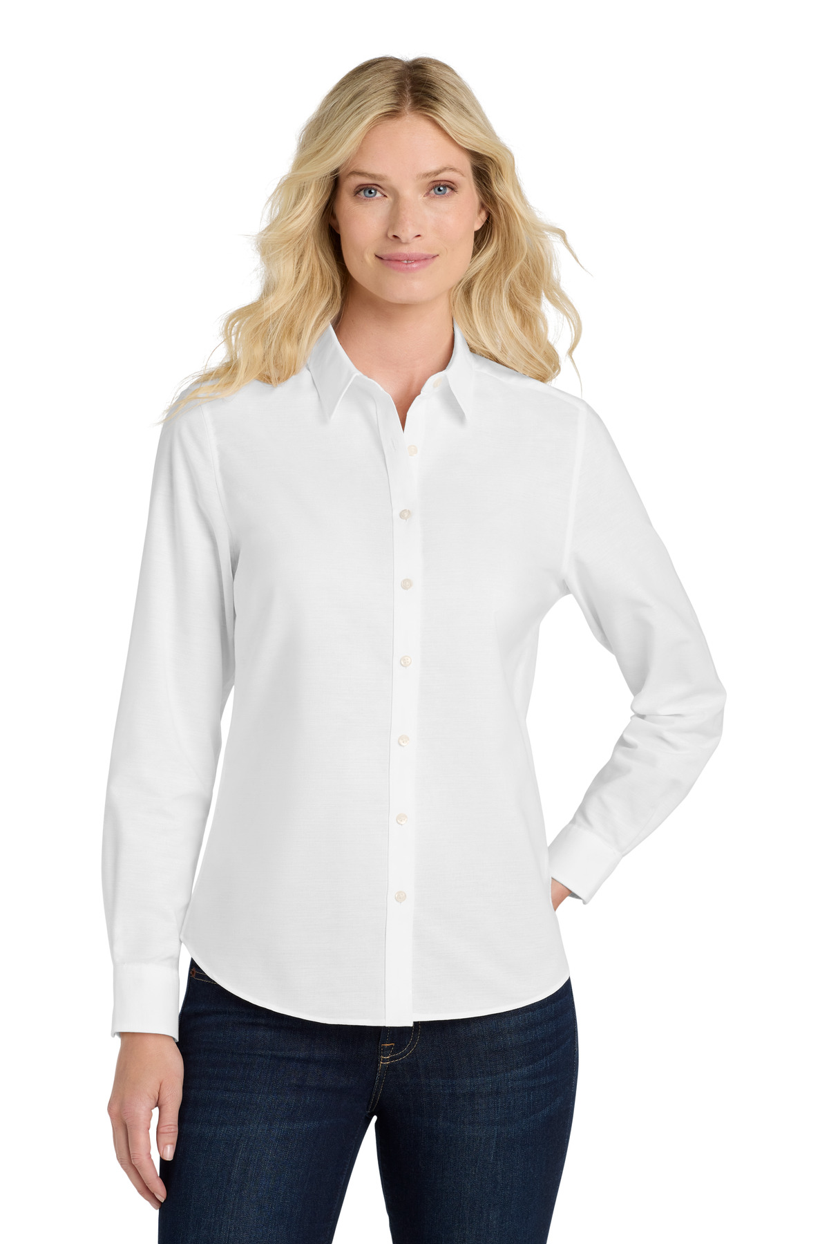 Port Authority &#174;  Women's SuperPro &#153;  Oxford Shirt. L658