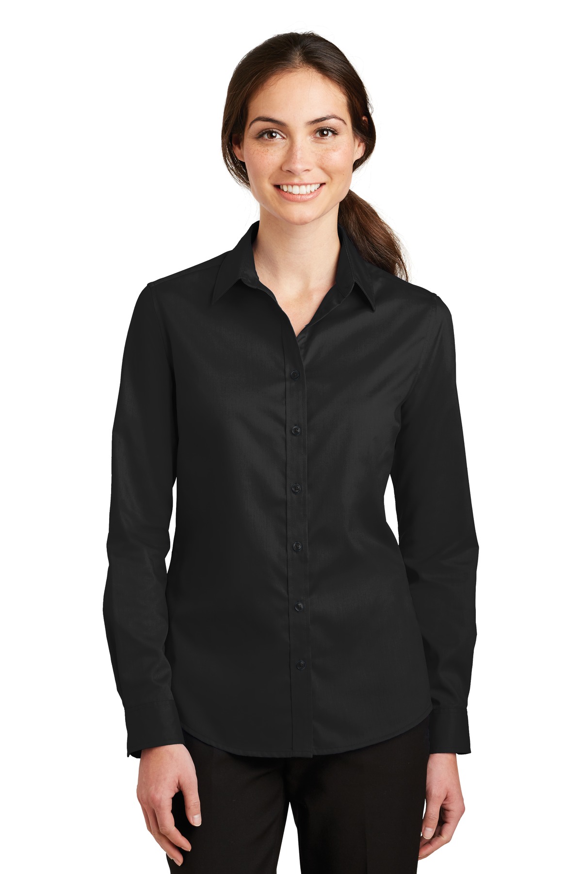 Port Authority &#174;  Women's SuperPro &#153;  Twill Shirt. L663