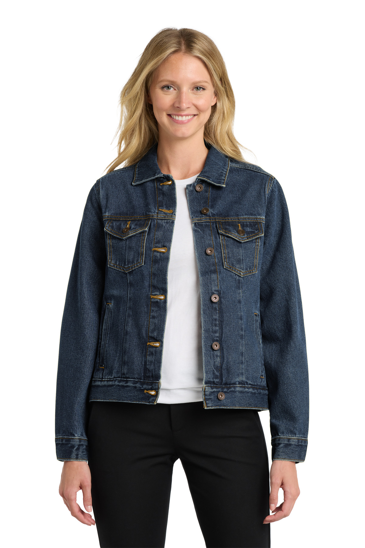 Port Authority &#174;  Women's Denim Jacket. L7620