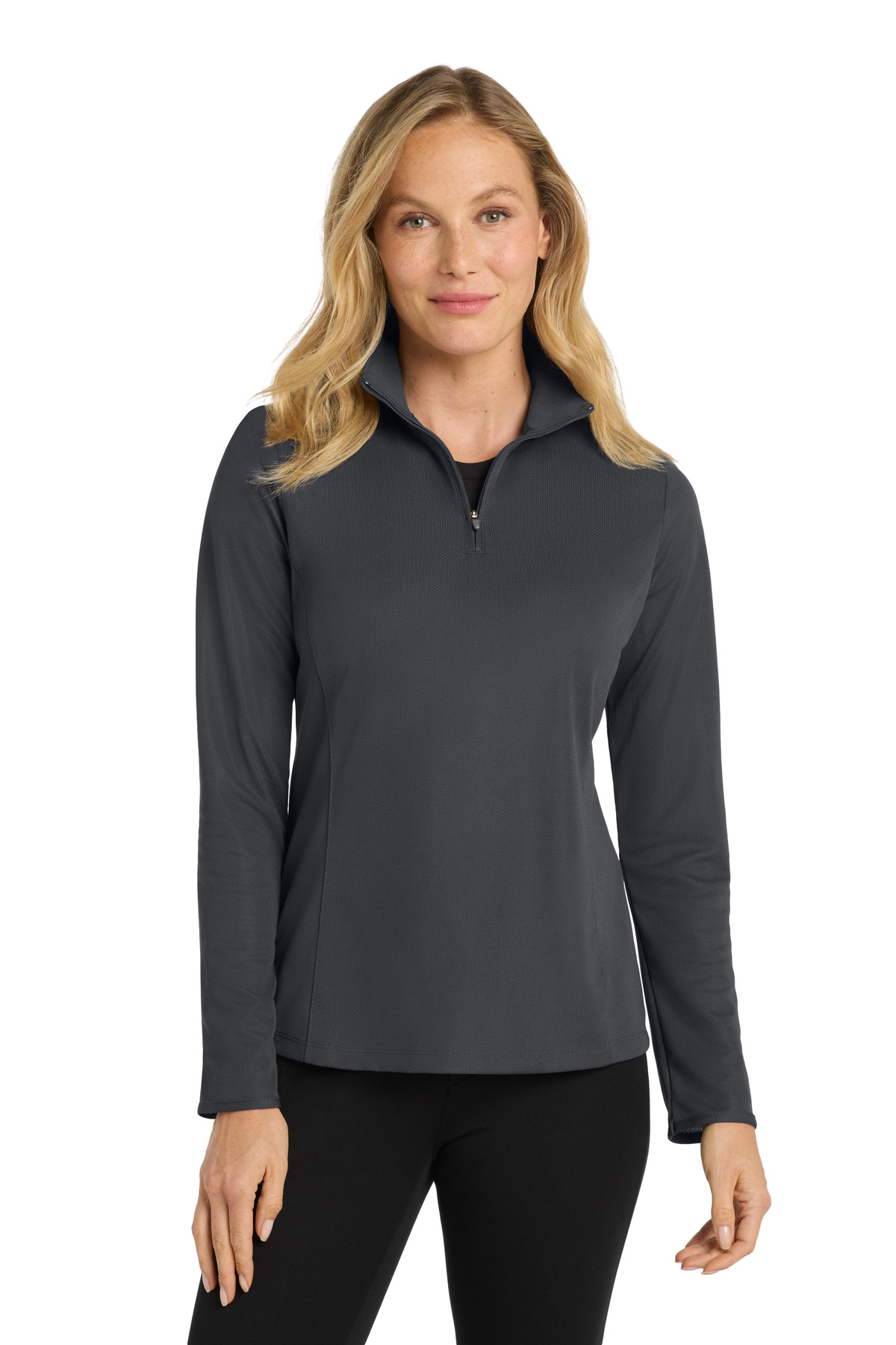 Port Authority &#174;  Women's Pinpoint Mesh 1/2-Zip . L806