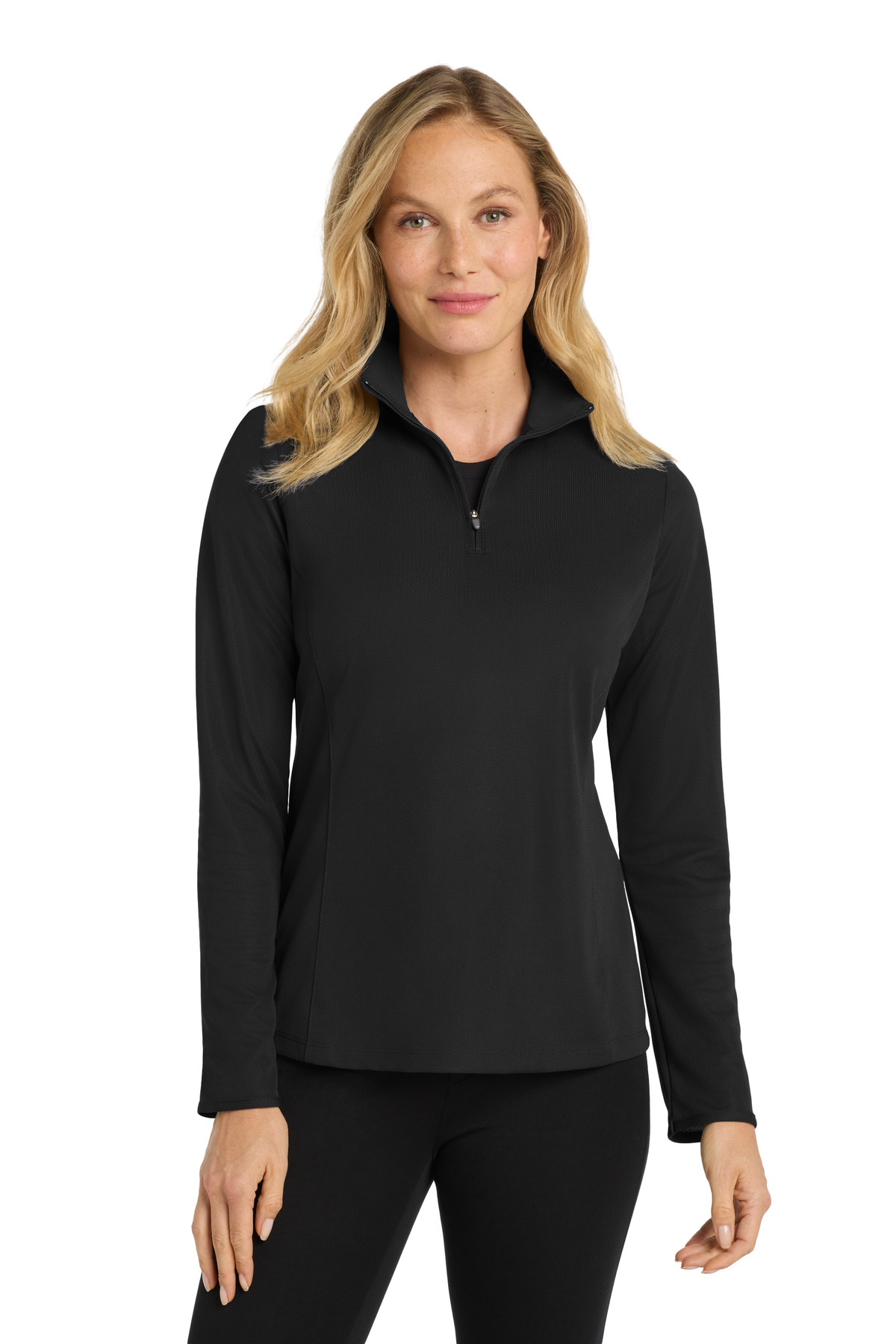 Port Authority &#174;  Women's Pinpoint Mesh 1/2-Zip . L806