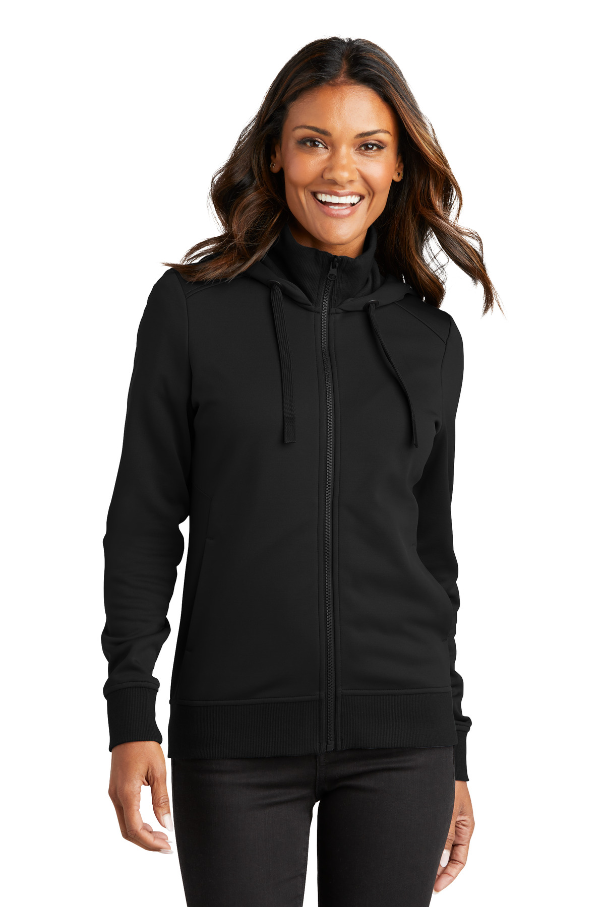 Port Authority &#174;  Women's Smooth Fleece Hooded Jacket L814