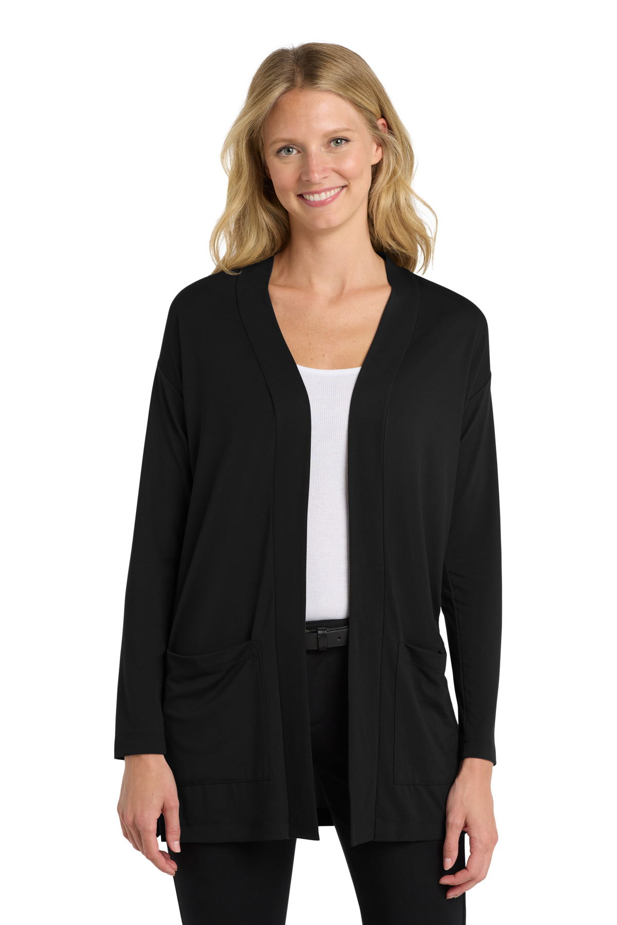Port Authority  &#174;  Women's Concept Long Pocket Cardigan . LK5434