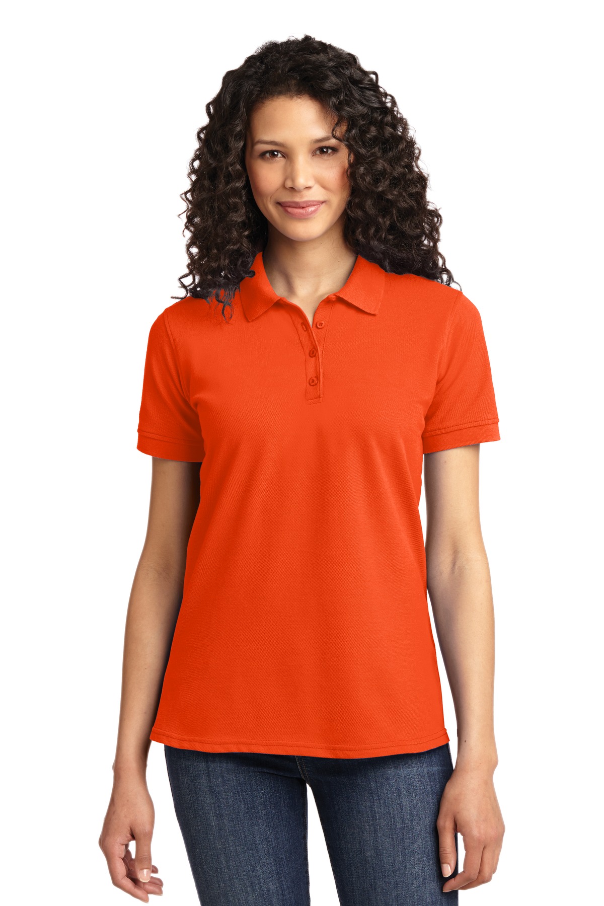 Port & Co &#153;  Women's Core Blend Pique Polo. LKP155
