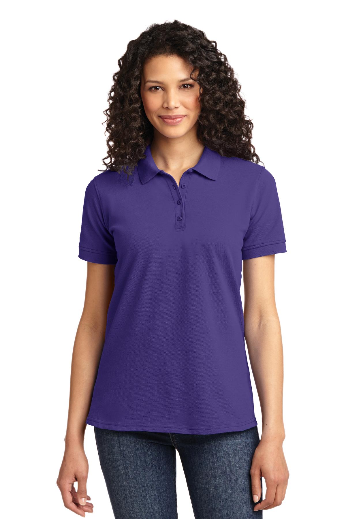 Port & Co &#153;  Women's Core Blend Pique Polo. LKP155