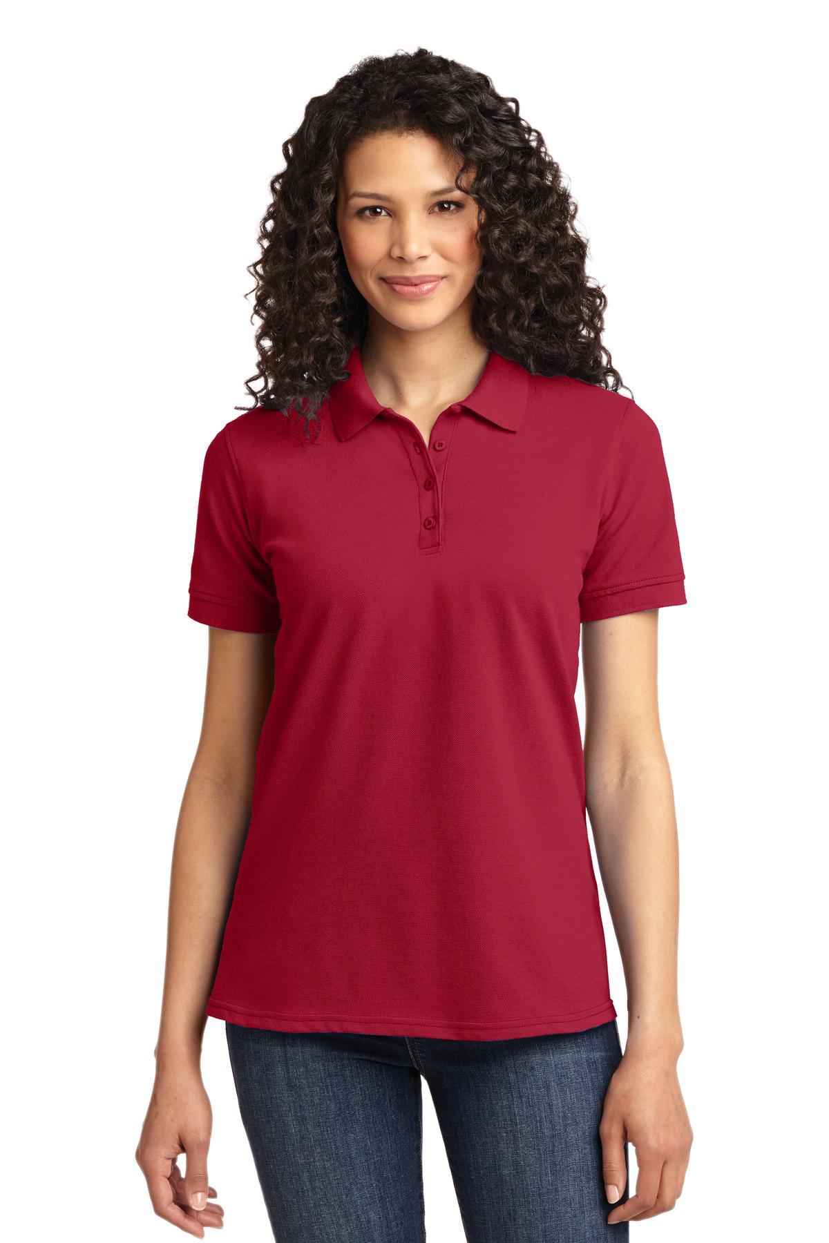 Port & Co &#153;  Women's Core Blend Pique Polo. LKP155