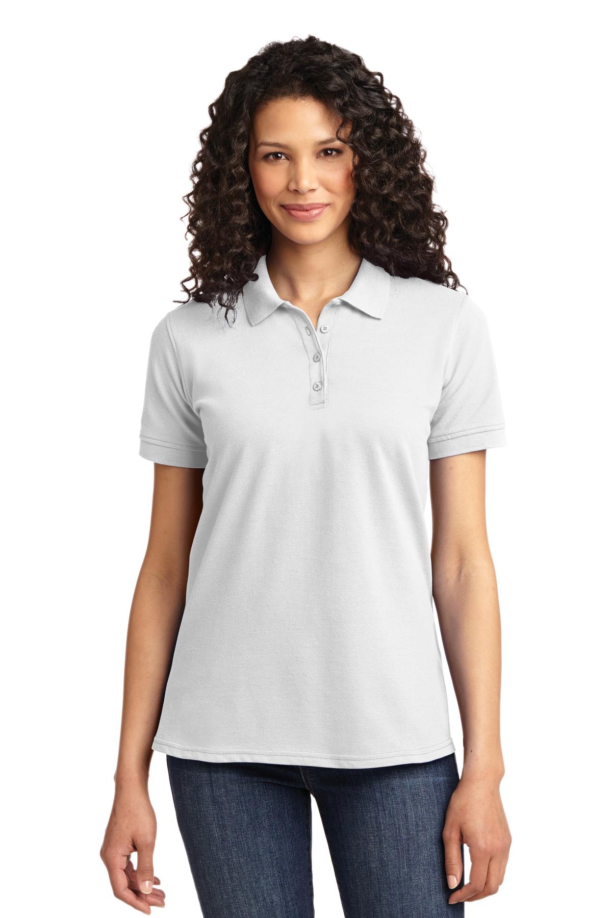 Port & Co &#153;  Women's Core Blend Pique Polo. LKP155