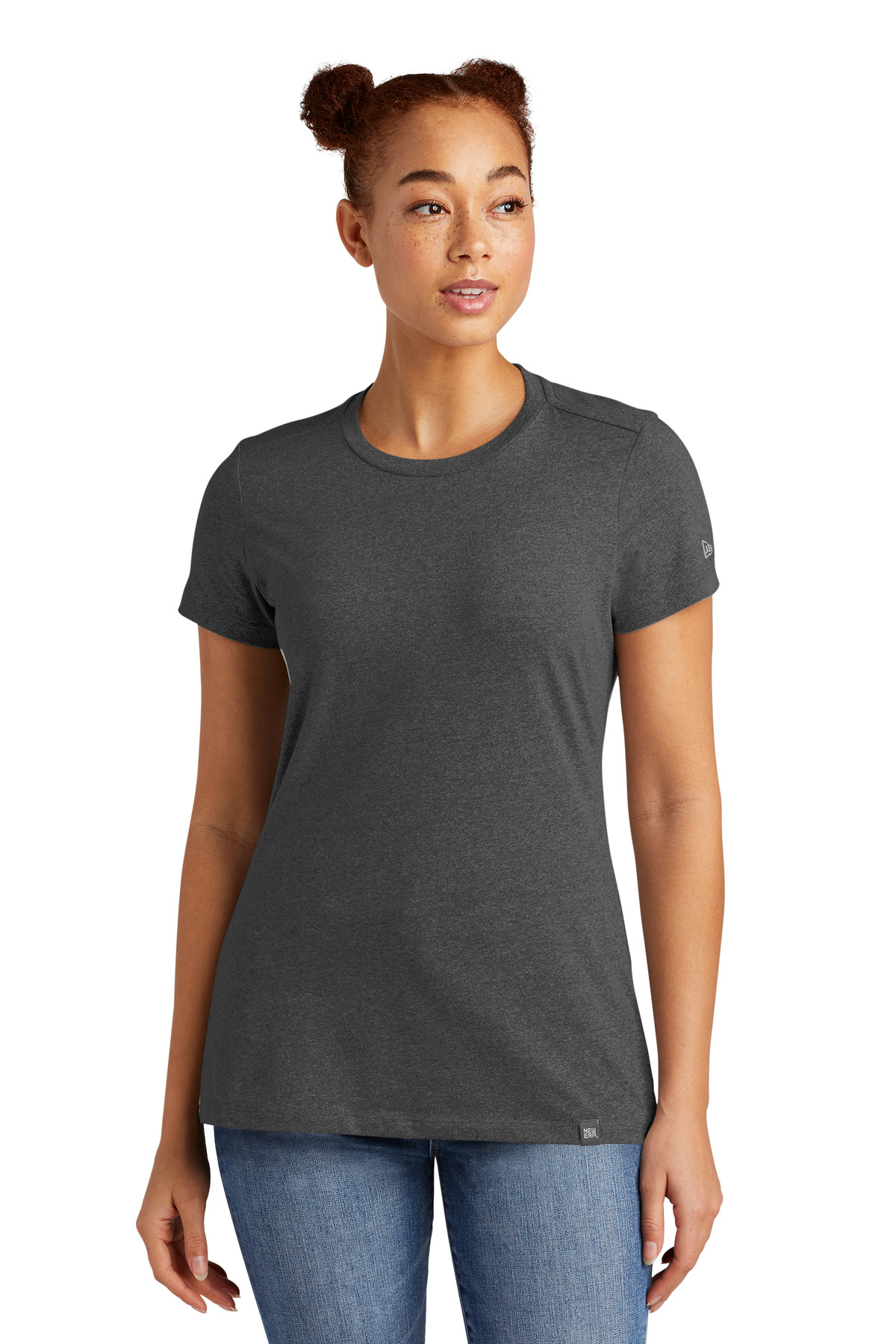 New Era  &#174;  Ladies Heritage Blend Crew Tee. LNEA100