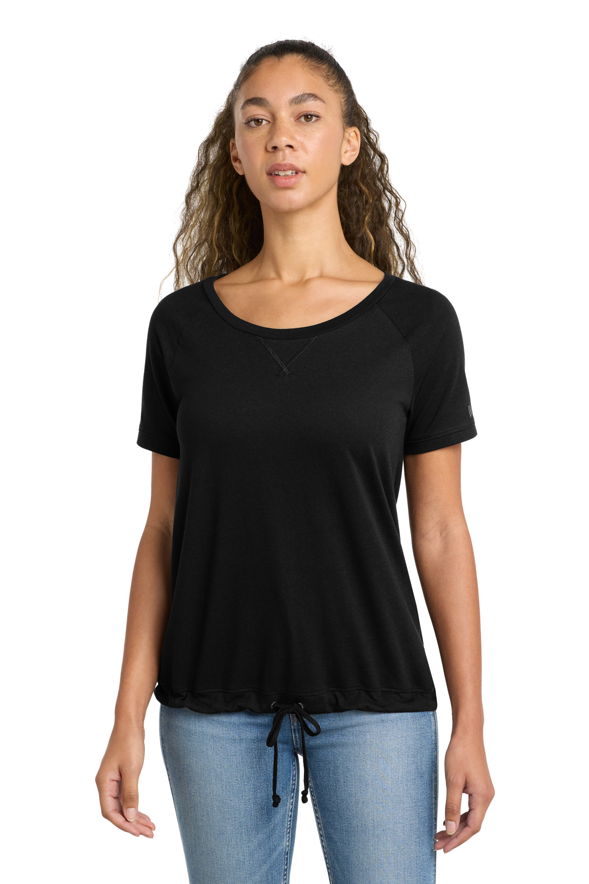 New Era  &#174;  Women's Tri-Blend Performance Cinch Tee. LNEA133