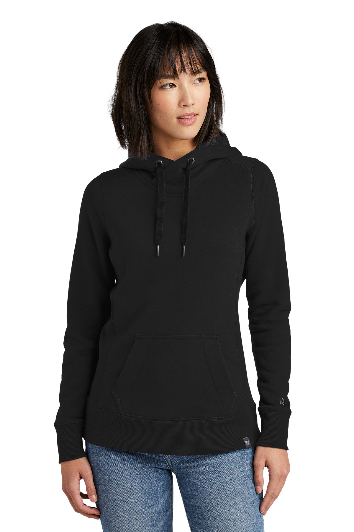 New Era  &#174;  Women's French Terry Pullover Hoodie. LNEA500