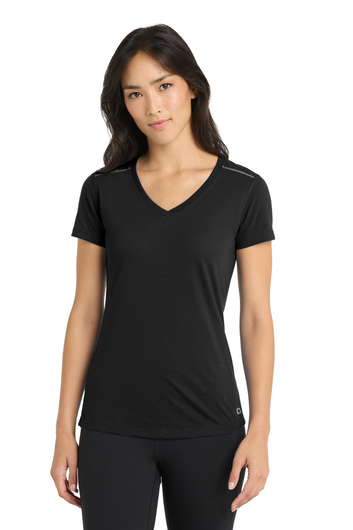 OGIO  &#174;  Women's Peak V-Neck Tee. LOE337