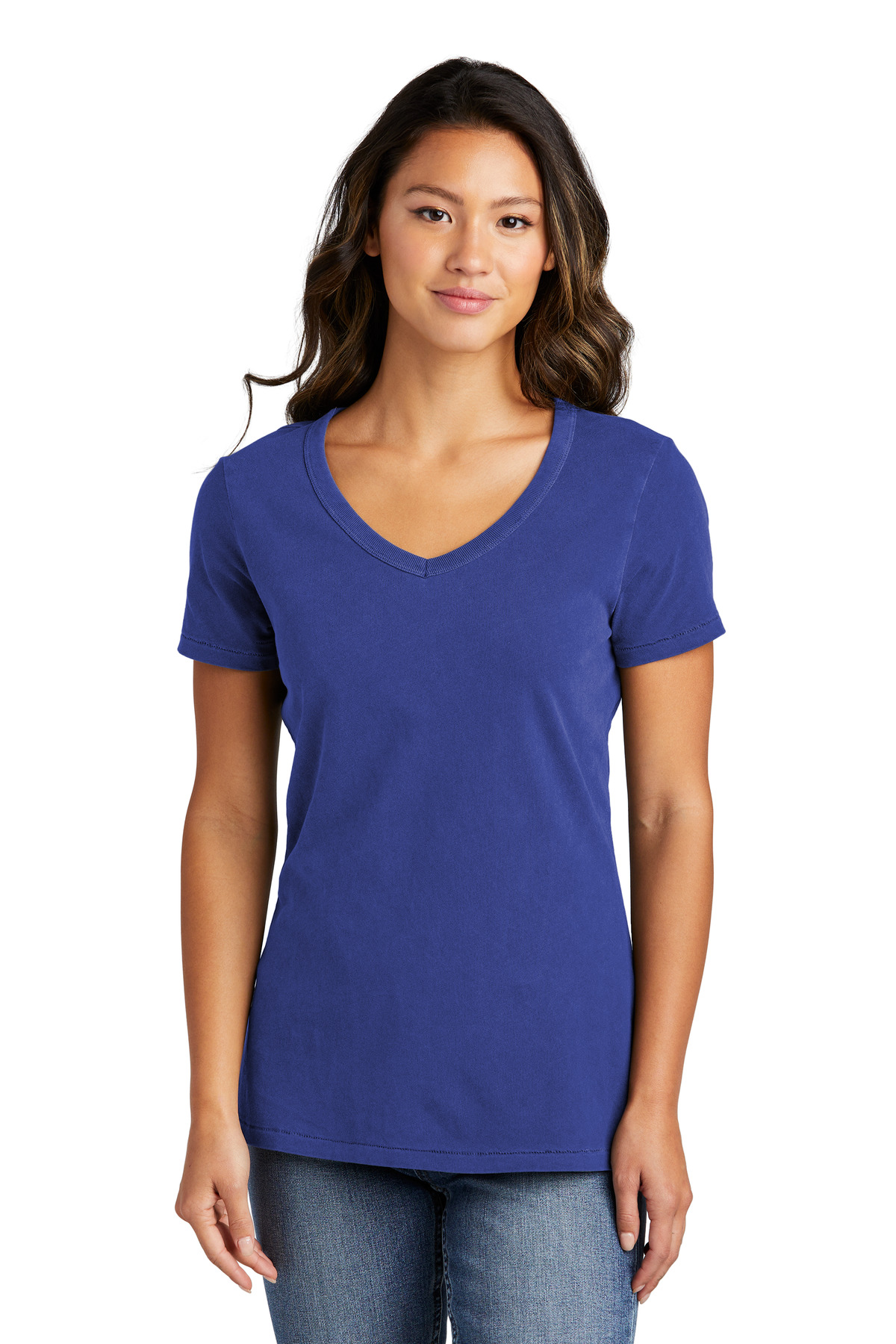 Port & Co &#153;  Women's Beach Wash &#174;  Garment-Dyed V-Neck Tee LPC099V