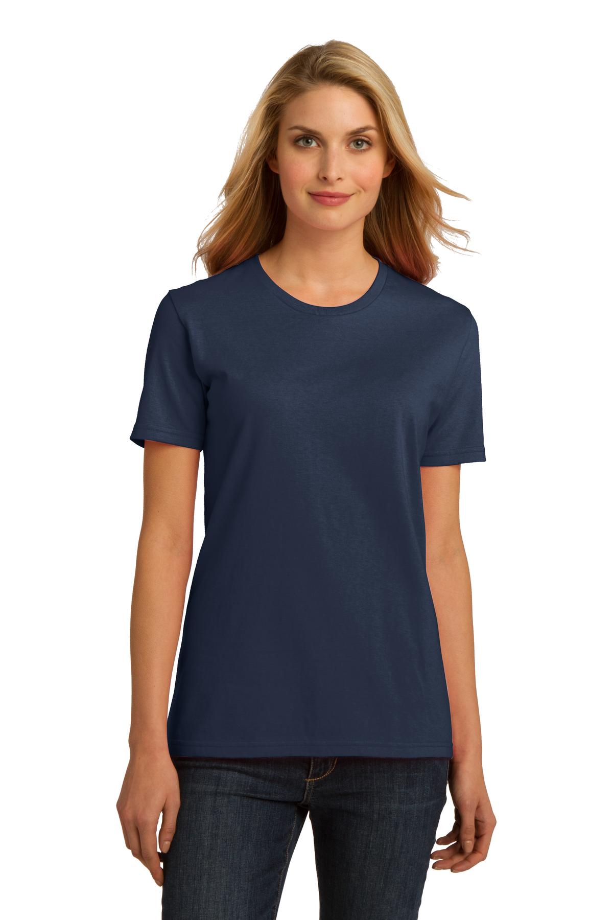  DISCONTINUED  Port & Company &#174;  Ladies Essential 100% Organic Ring Spun Cotton T-Shirt. LPC150ORG