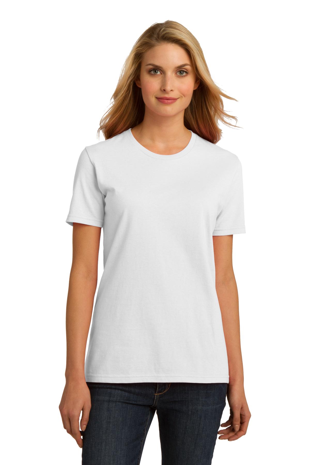  DISCONTINUED  Port & Company &#174;  Ladies Essential 100% Organic Ring Spun Cotton T-Shirt. LPC150ORG