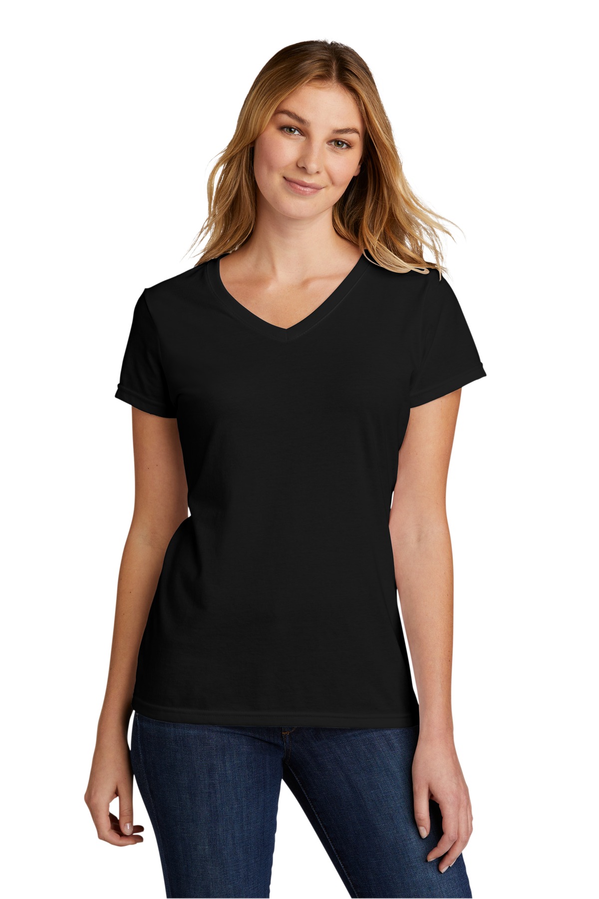Port & Co &#153;  Women's Tri-Blend V-Neck Tee. LPC330V