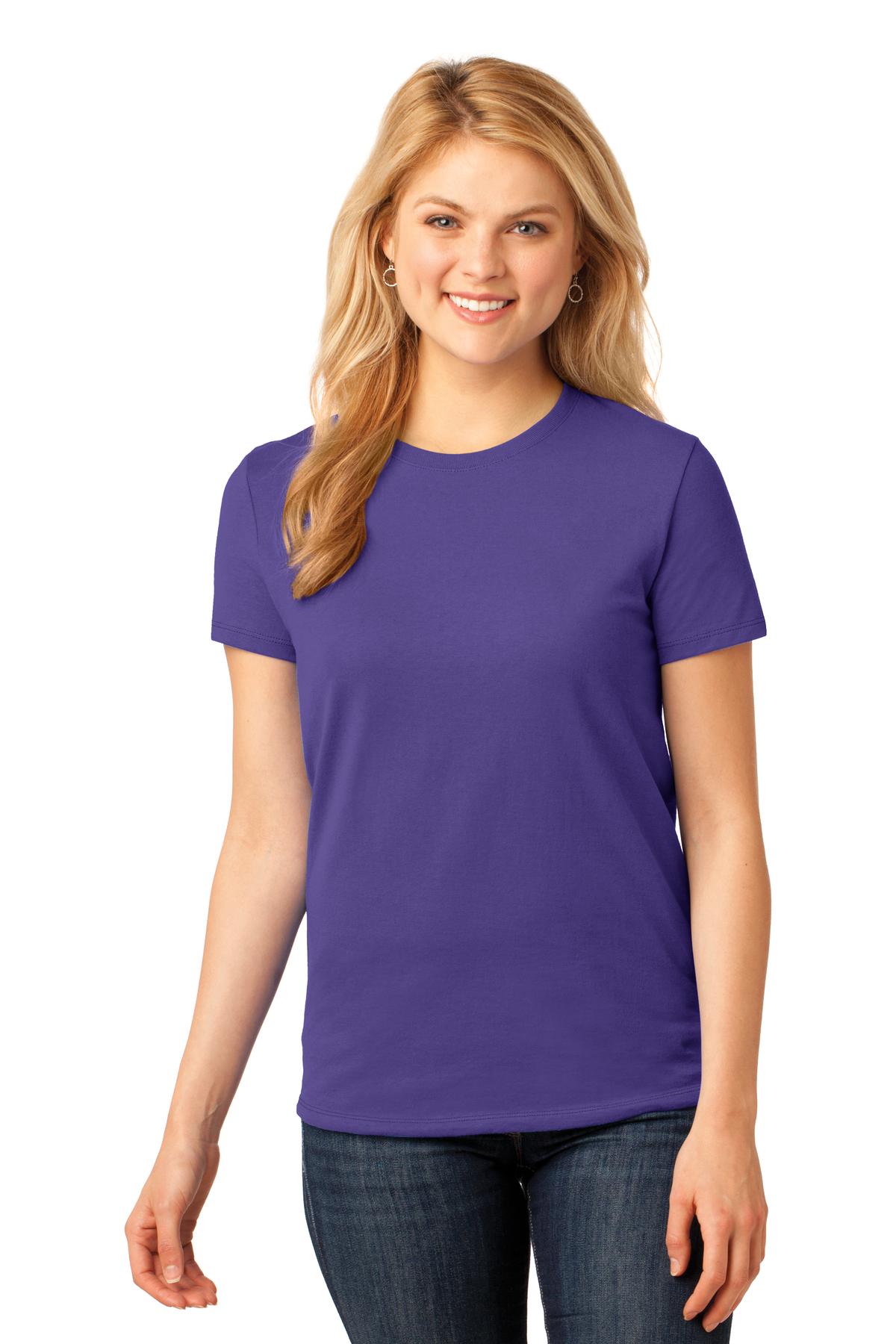 Port & Co &#153;  Women's Core Cotton Tee. LPC54