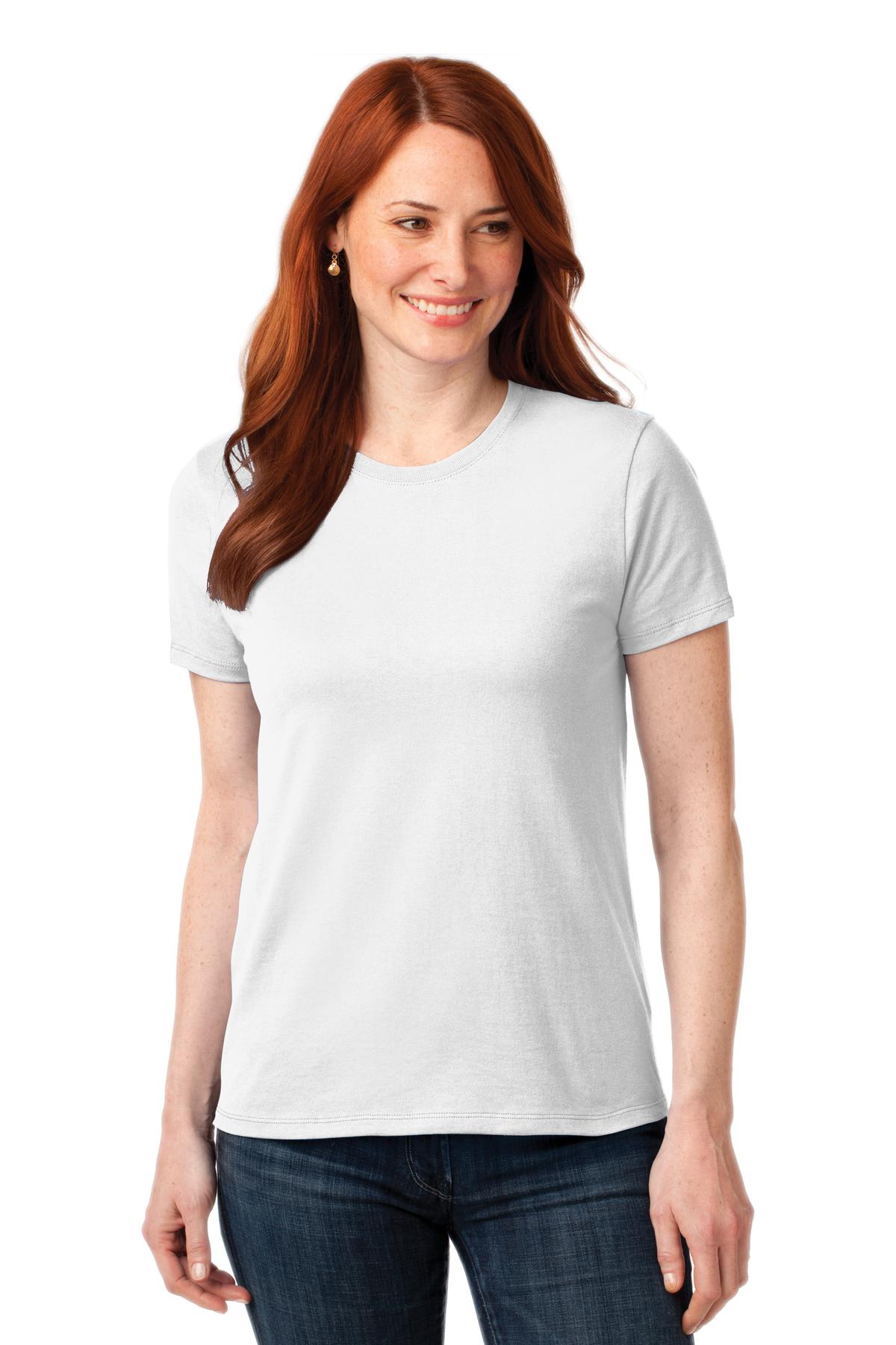 Port & Co &#153;  Women's Core Blend Tee. LPC55