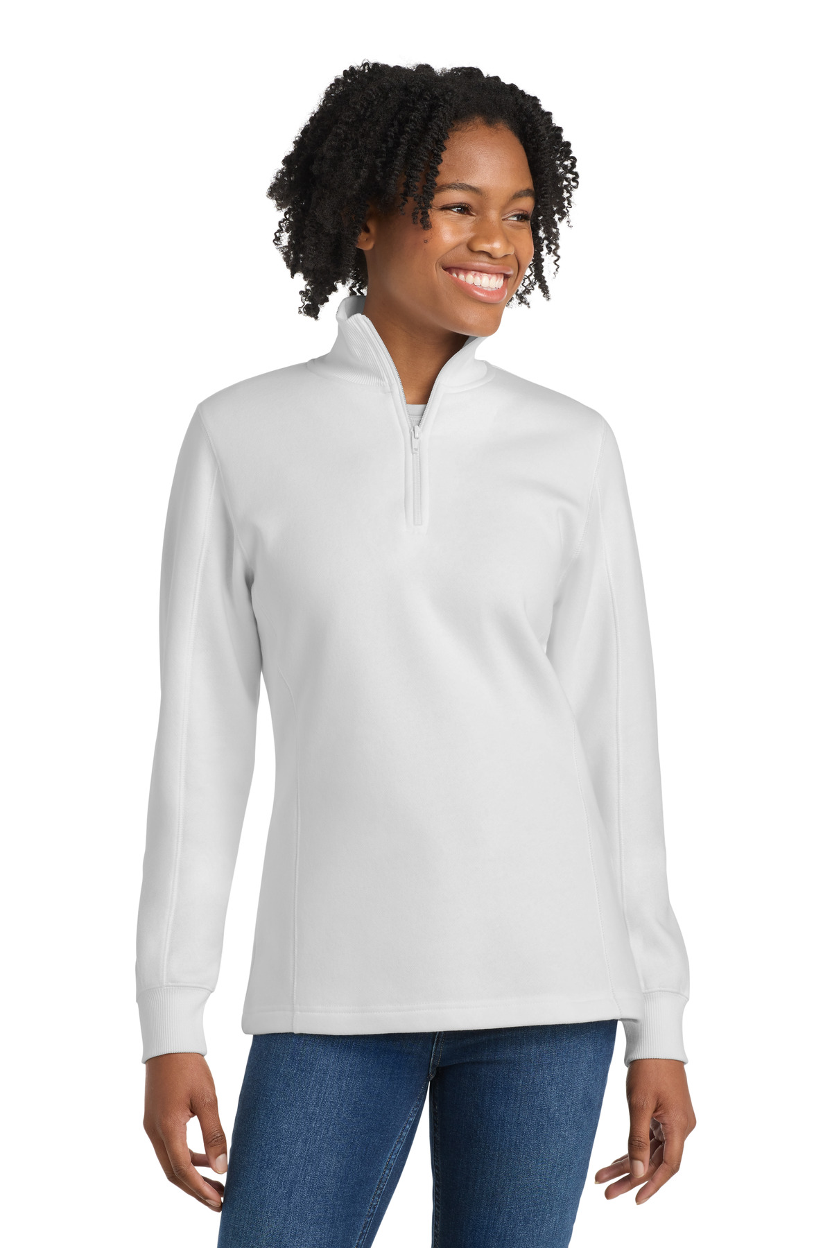 Sport-Tek &#174;  Women's 1/4-Zip Sweatshirt. LST253