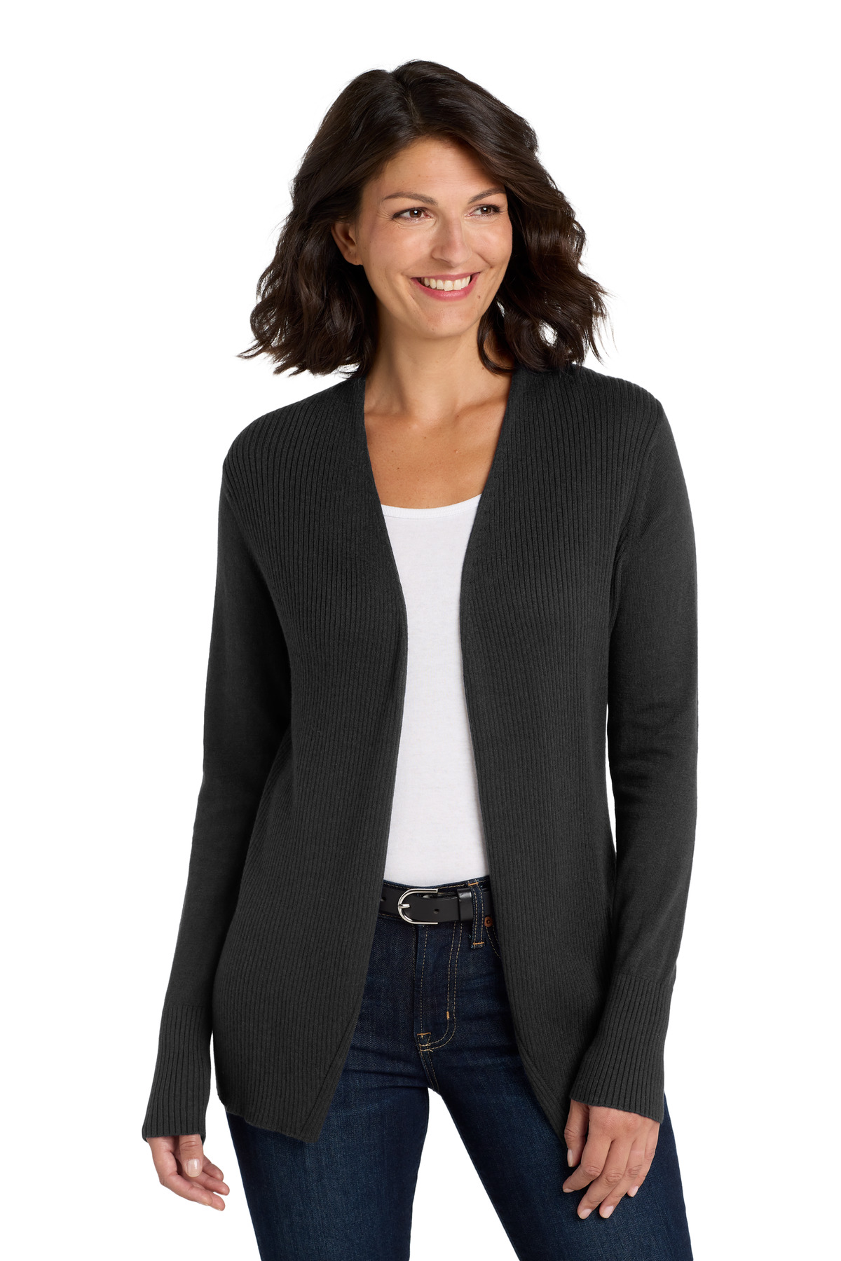 Port Authority &#174;  Women's Open Front Cardigan Sweater. LSW289