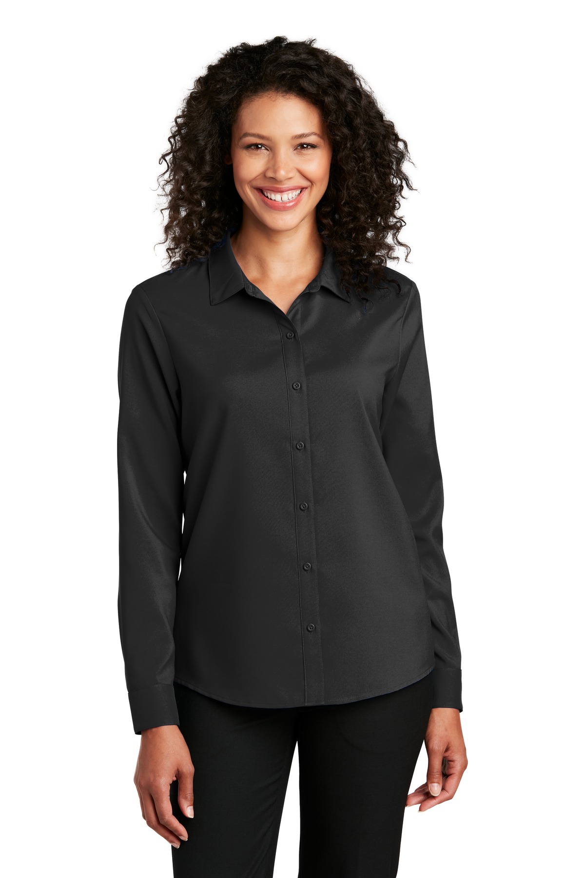 Port Authority &#174;  Women's Long Sleeve Performance Staff Shirt LW401