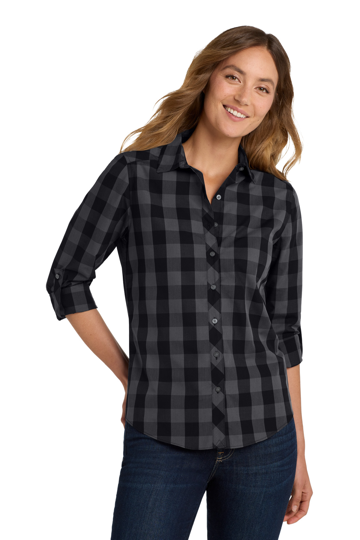 Port Authority &#174;  Women's Everyday Plaid Shirt. LW670