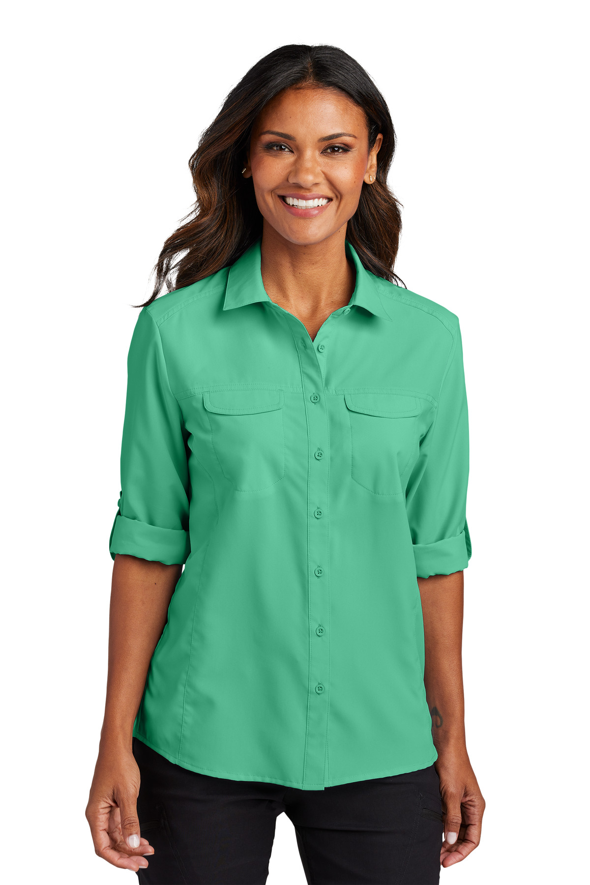 Port Authority &#174;  Women's Long Sleeve UV Daybreak Shirt LW960