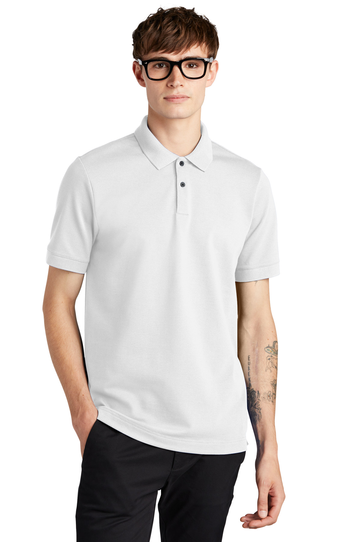 Mercer+Mettle &#174;  Stretch Heavyweight Pique Polo MM1000