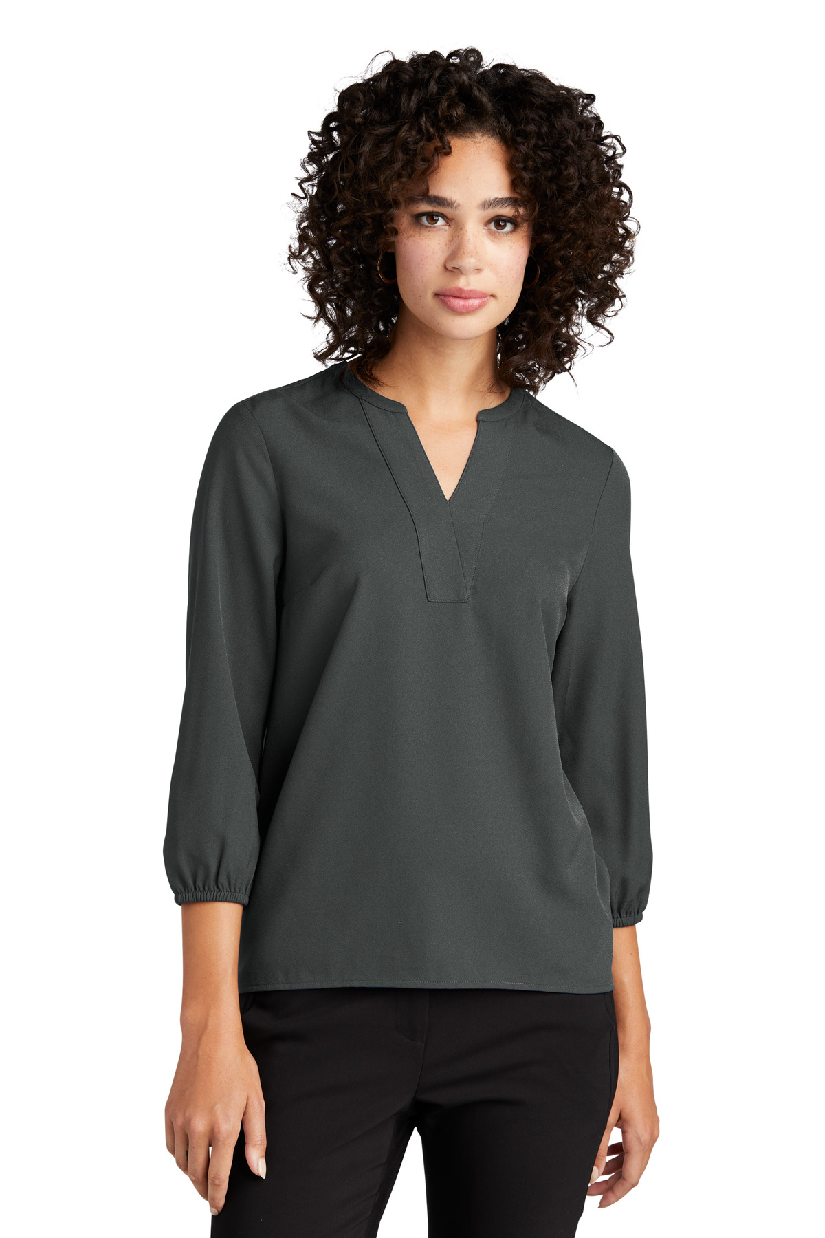 Mercer+Mettle &#174;  Women's Stretch Crepe 3/4-Sleeve Blouse MM2011