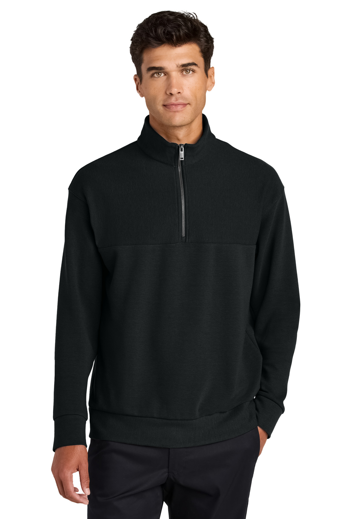Mercer+Mettle &#174;  Linear Texture 1/4-Zip MM3040