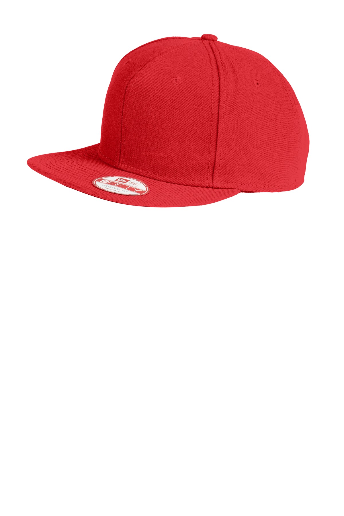  DISCONTINUED  New Era &#174;  Original Fit Flat Bill Snapback Cap. NE402