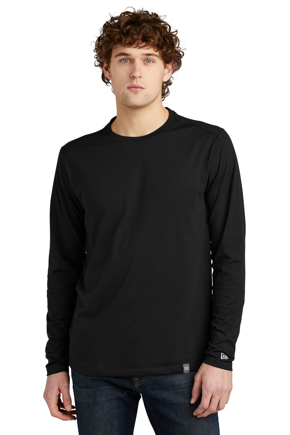 New Era  &#174;  Heritage Blend Long Sleeve Crew Tee. NEA102