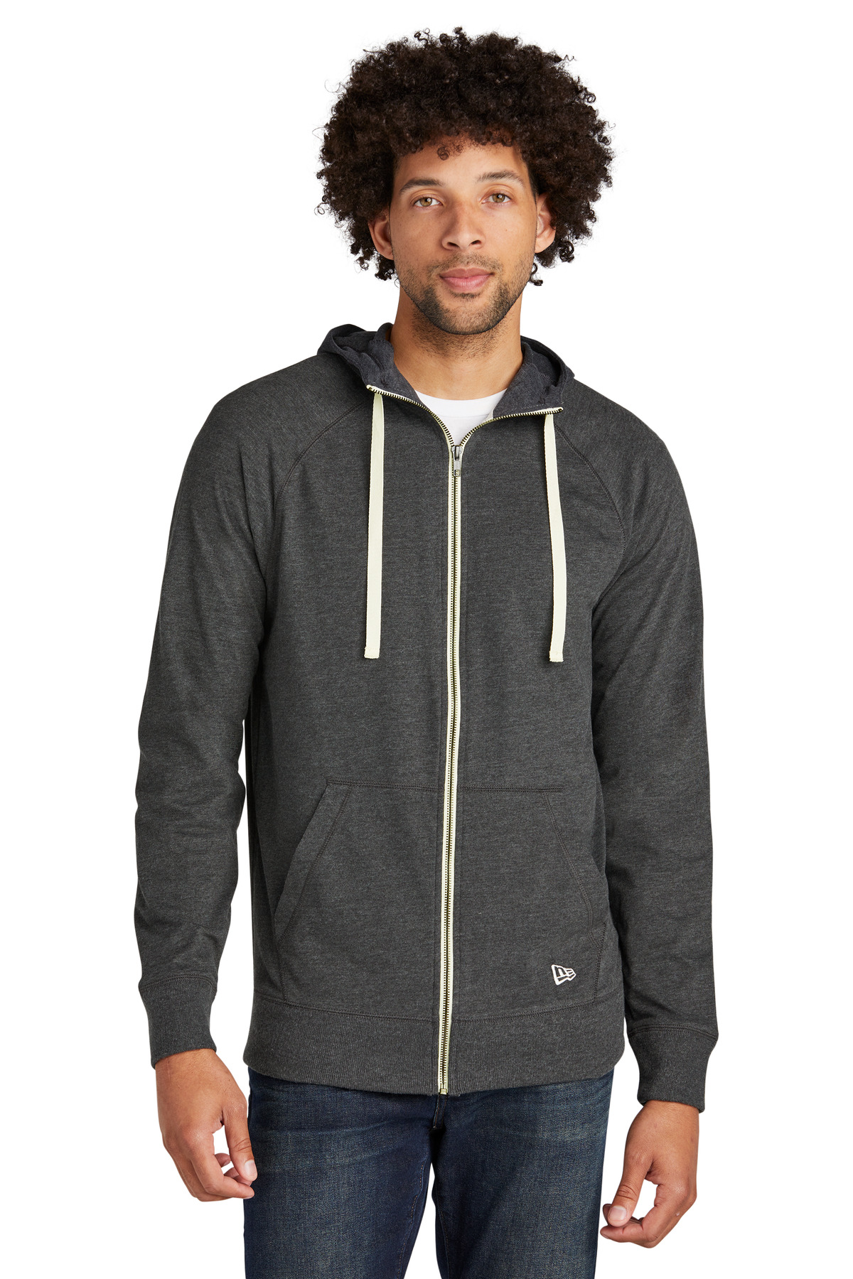 New Era  &#174;  Sueded Cotton Blend Full-Zip Hoodie. NEA122
