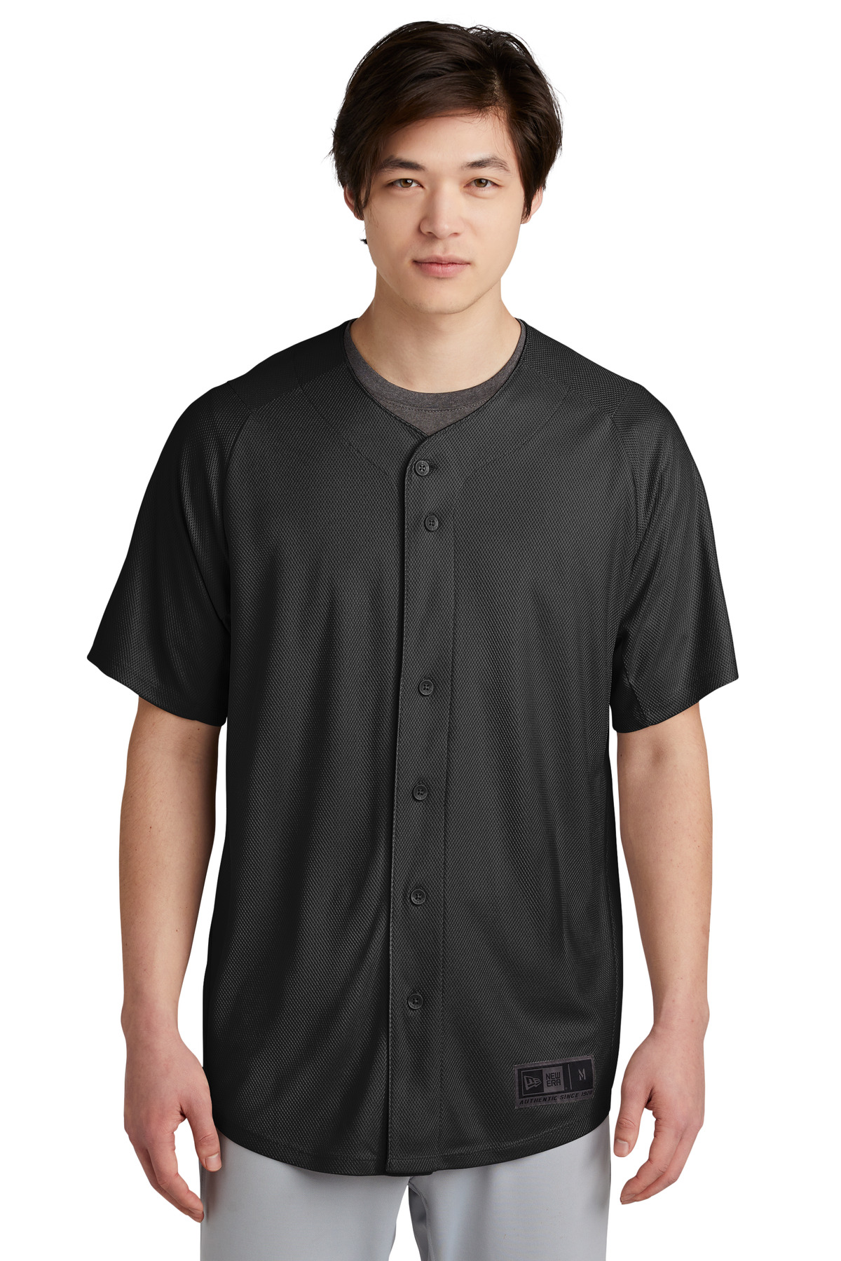 New Era  &#174;  Diamond Era Full-Button Jersey. NEA220