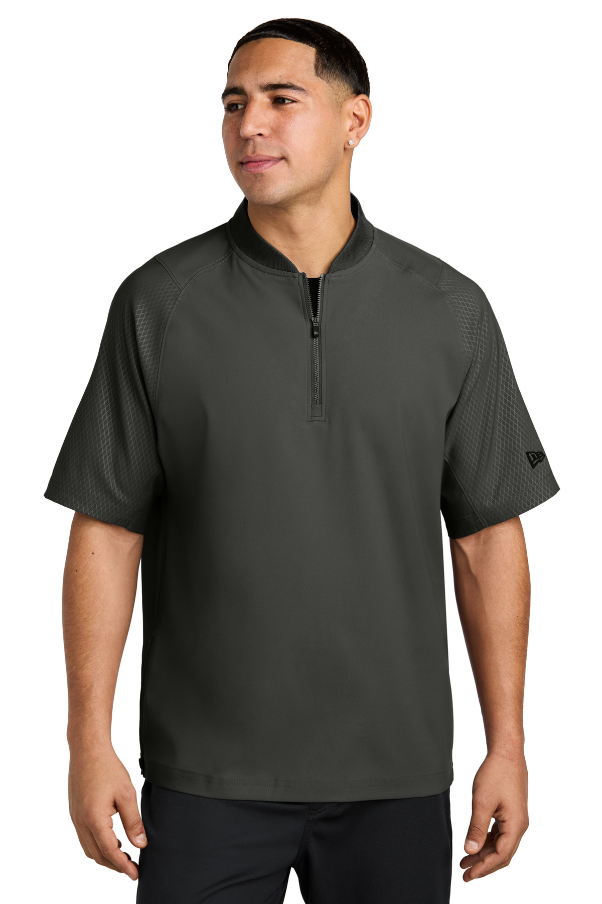 New Era  &#174;  Cage Short Sleeve 1/4-Zip Jacket. NEA600
