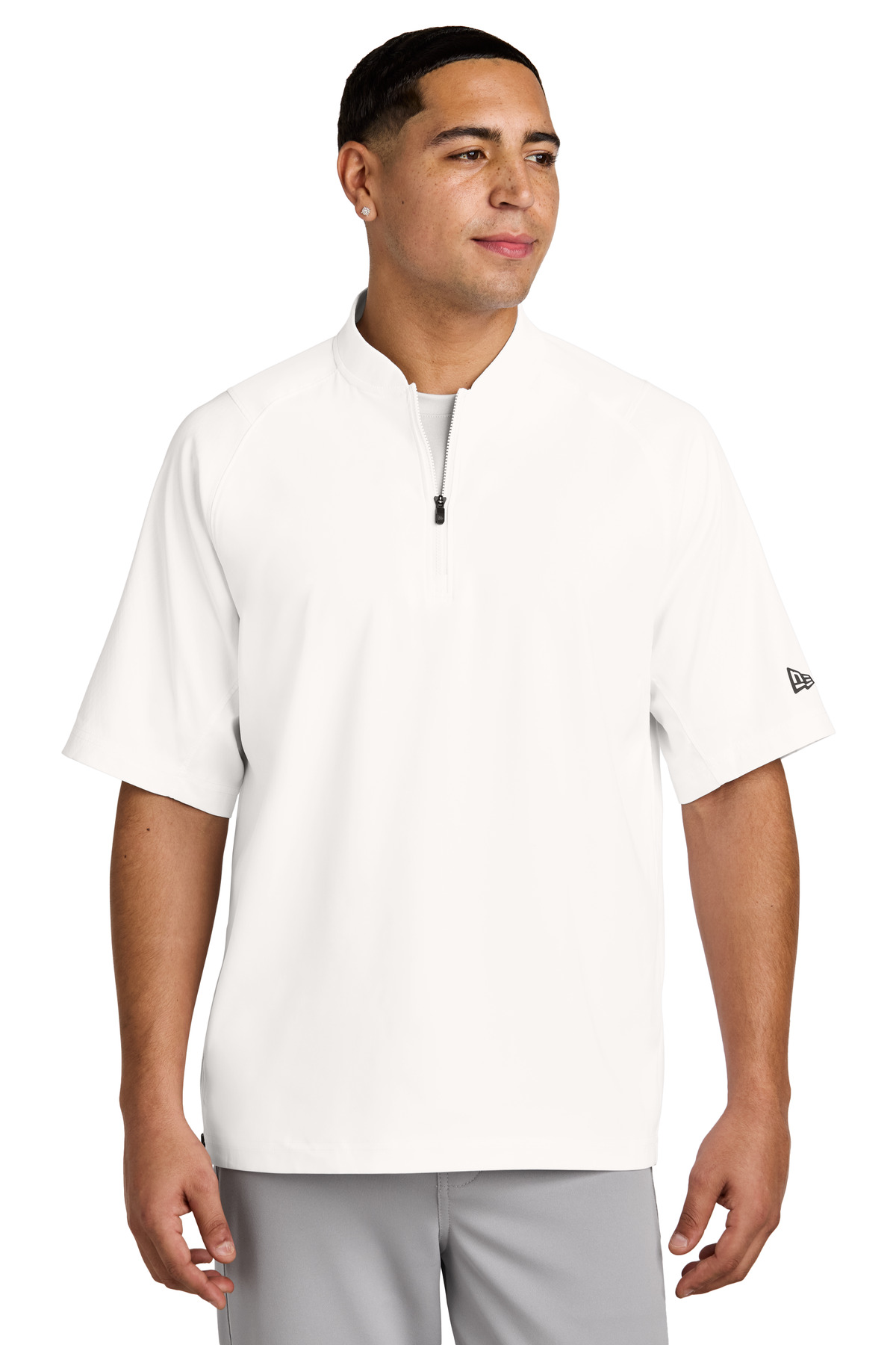 New Era  &#174;  Cage Short Sleeve 1/4-Zip Jacket. NEA600