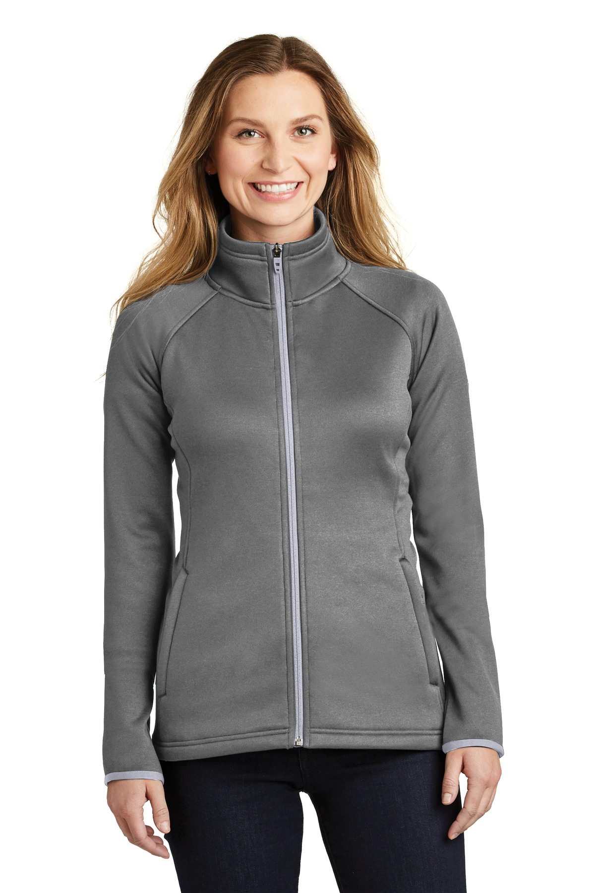  DISCONTINUED  The North Face  &#174;  Ladies Canyon Flats Stretch Fleece Jacket. NF0A3LHA
