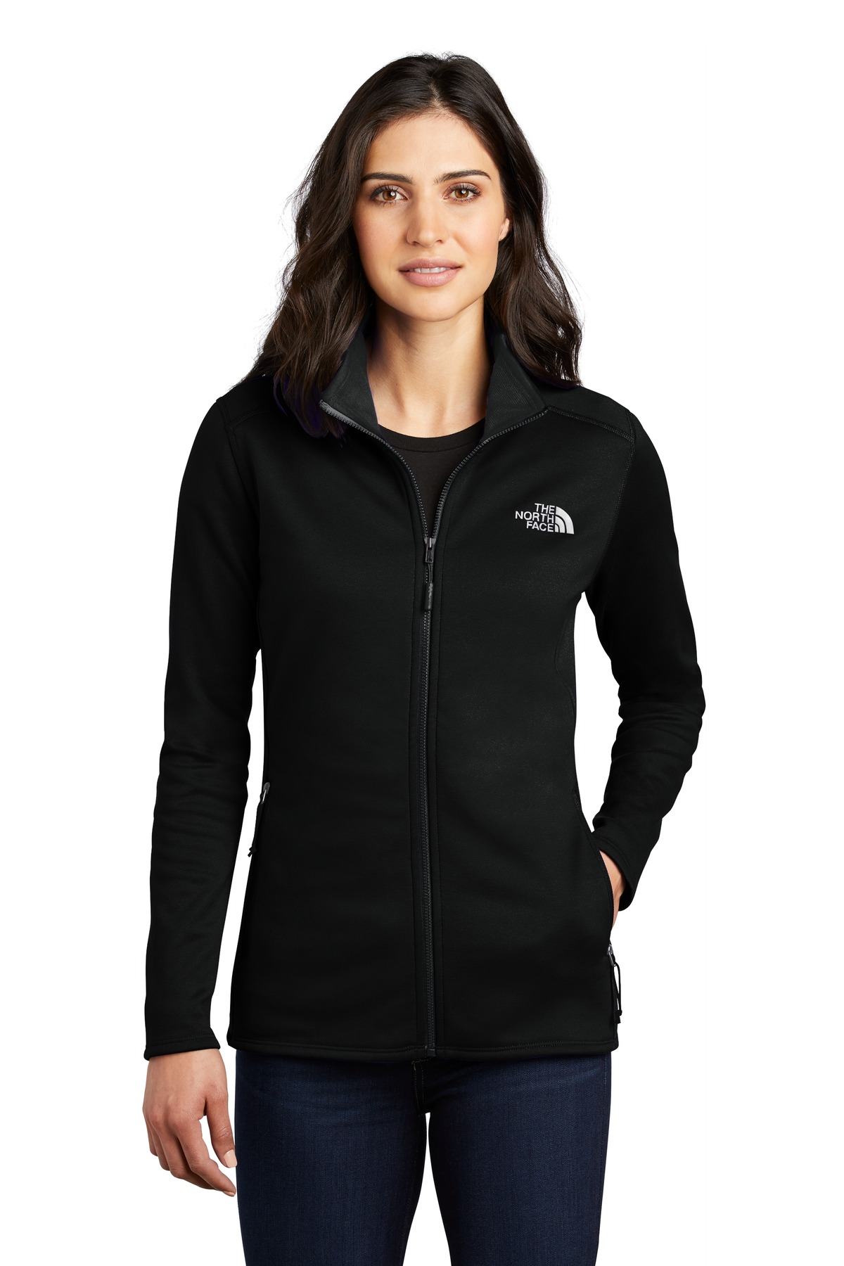  DISCONTINUED  The North Face  &#174;  Ladies Skyline Full-Zip Fleece Jacket NF0A47F6
