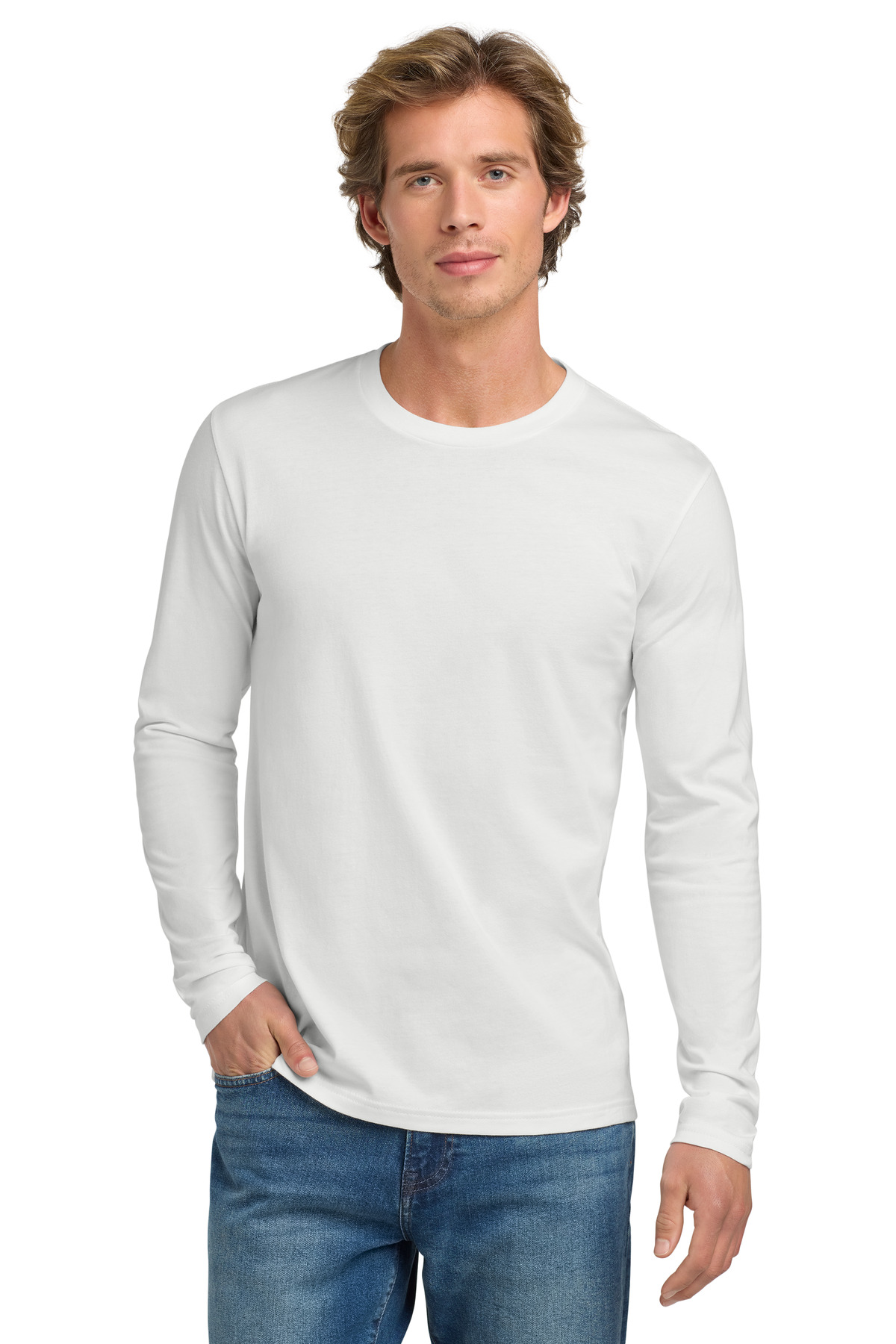 Next Level Apparel &#174;  Cotton Long Sleeve Tee. NL3601