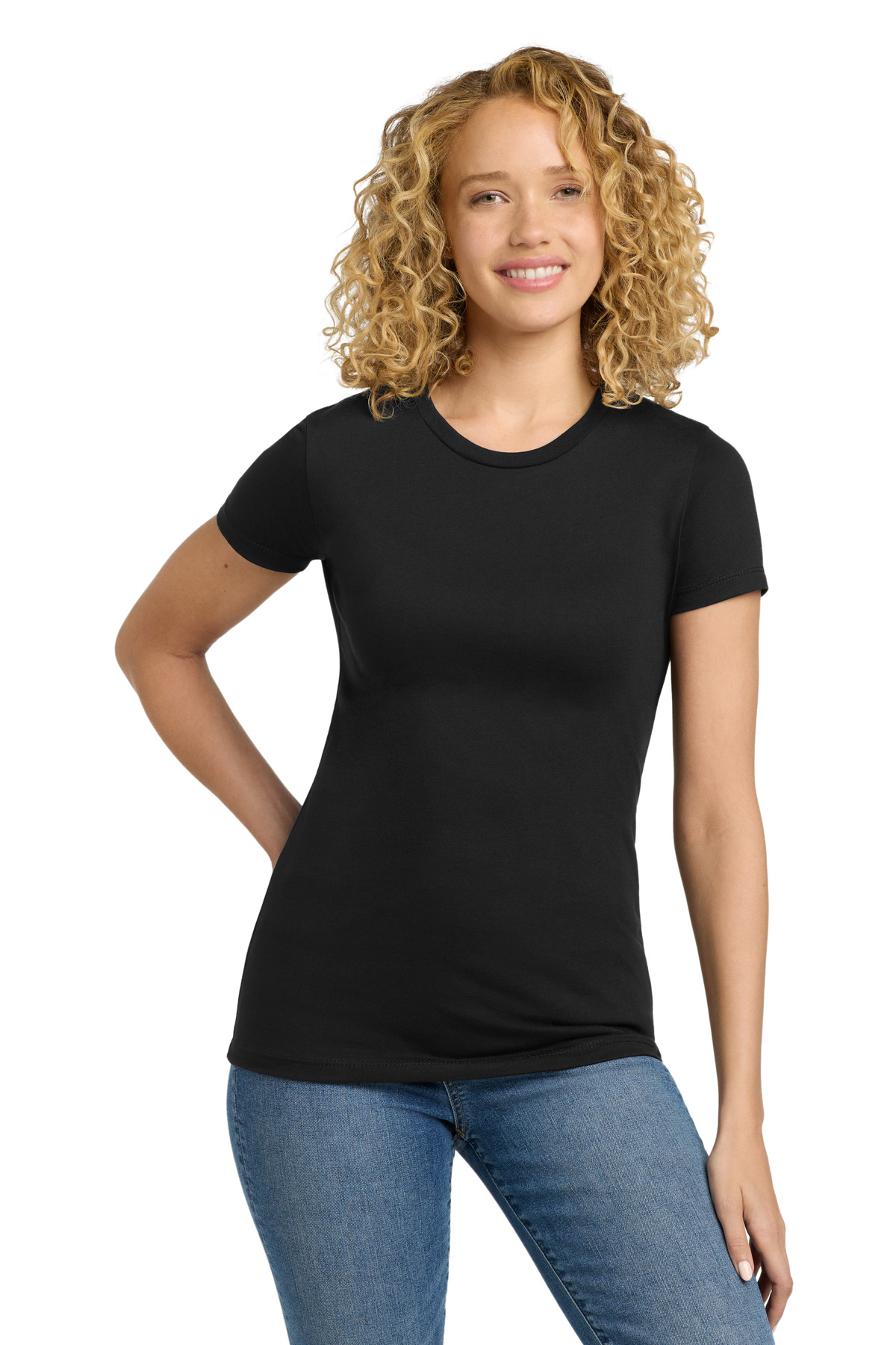 Next Level Apparel &#174;   Women's CVC Tee. NL6610