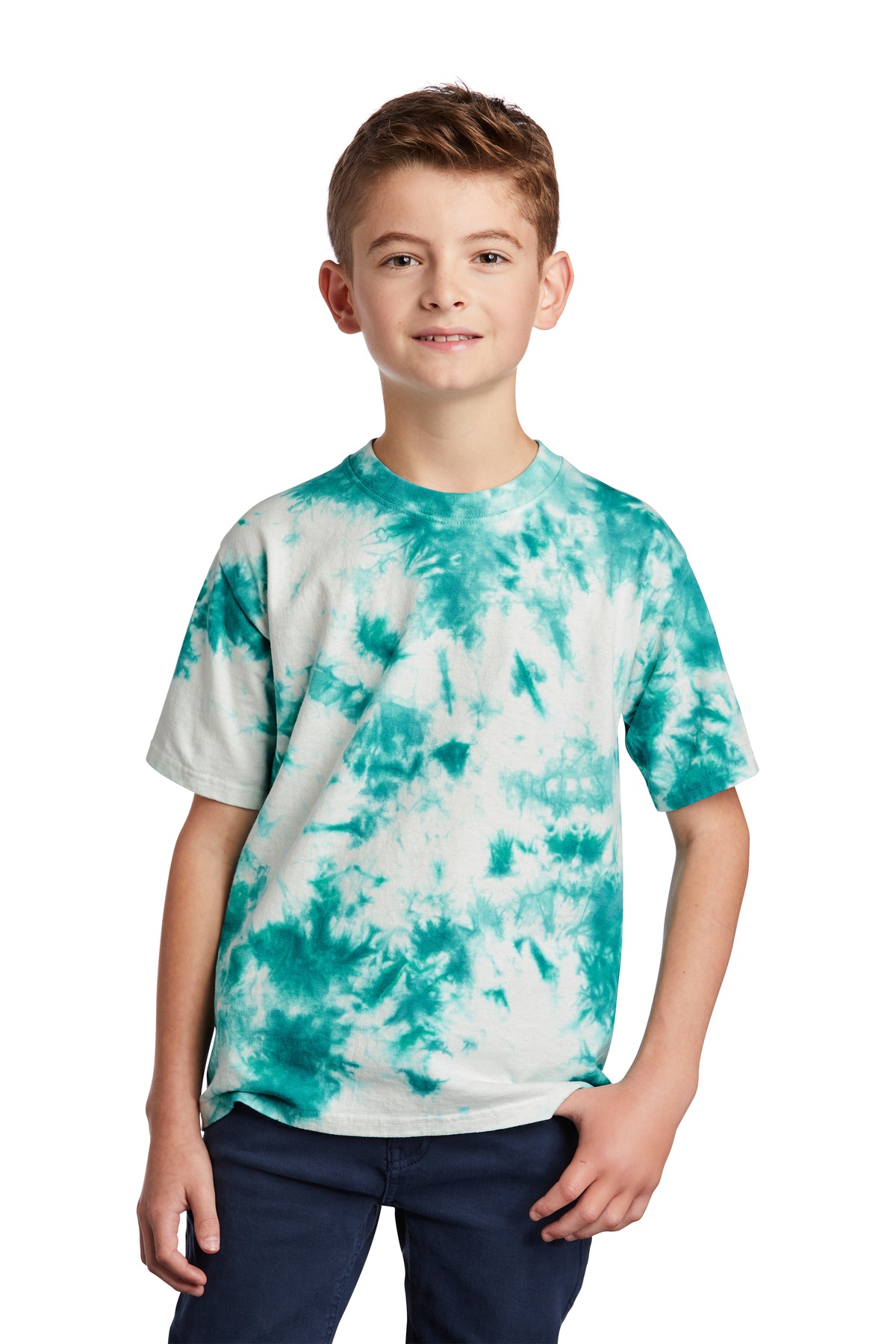 Port & Co &#153;  Youth Crystal Tie-Dye Tee PC145Y