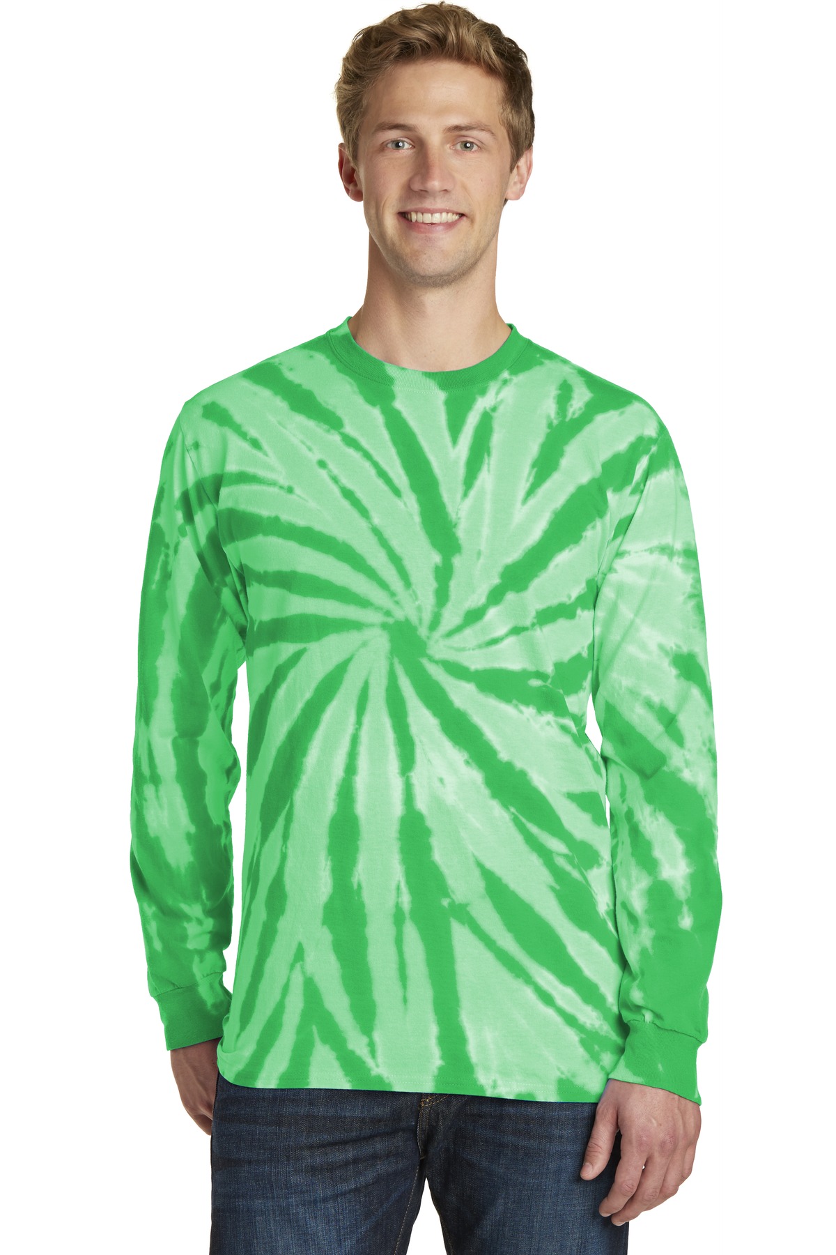 Port & Co &#153;  Tie-Dye Long Sleeve Tee.  PC147LS