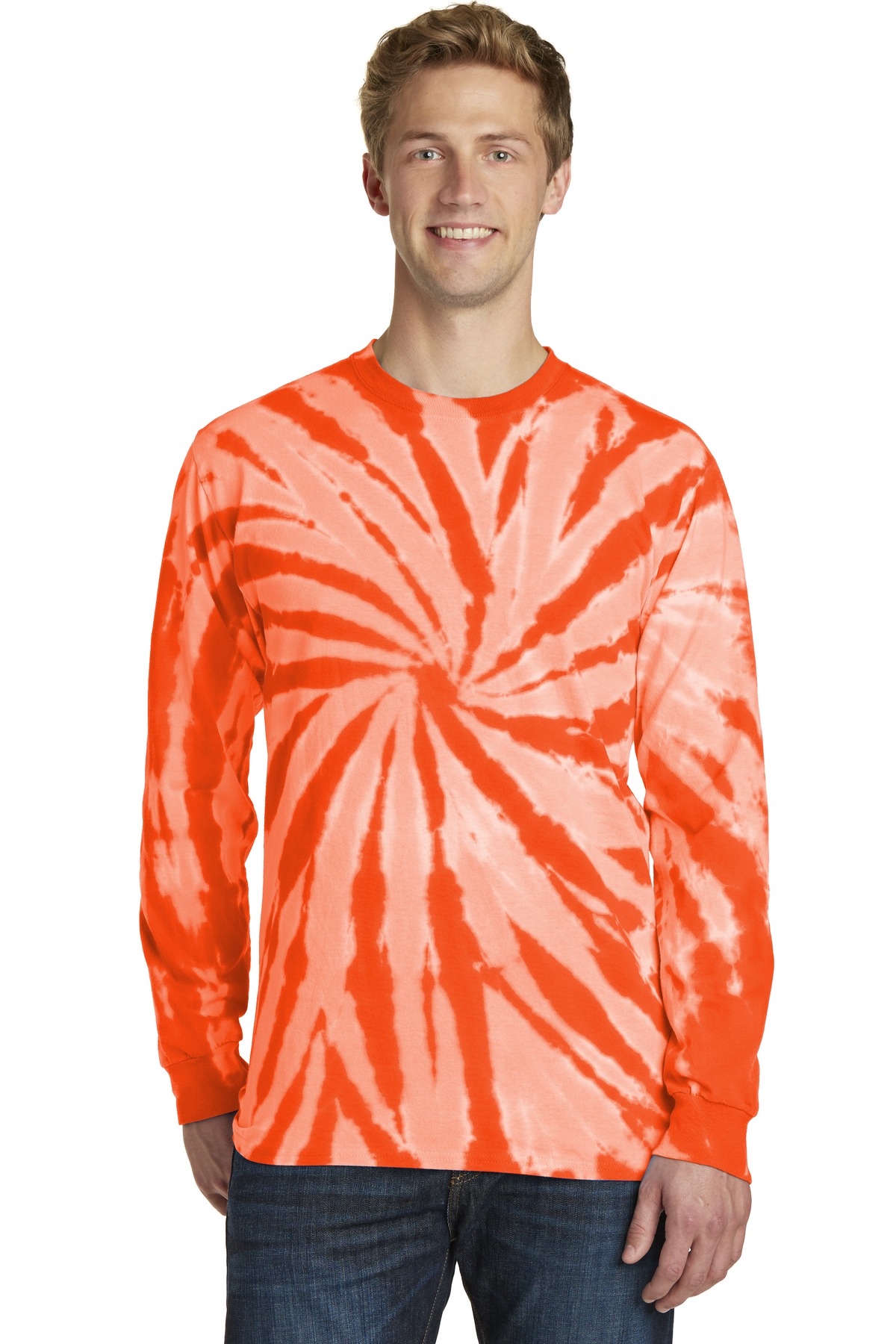 Port & Co &#153;  Tie-Dye Long Sleeve Tee.  PC147LS