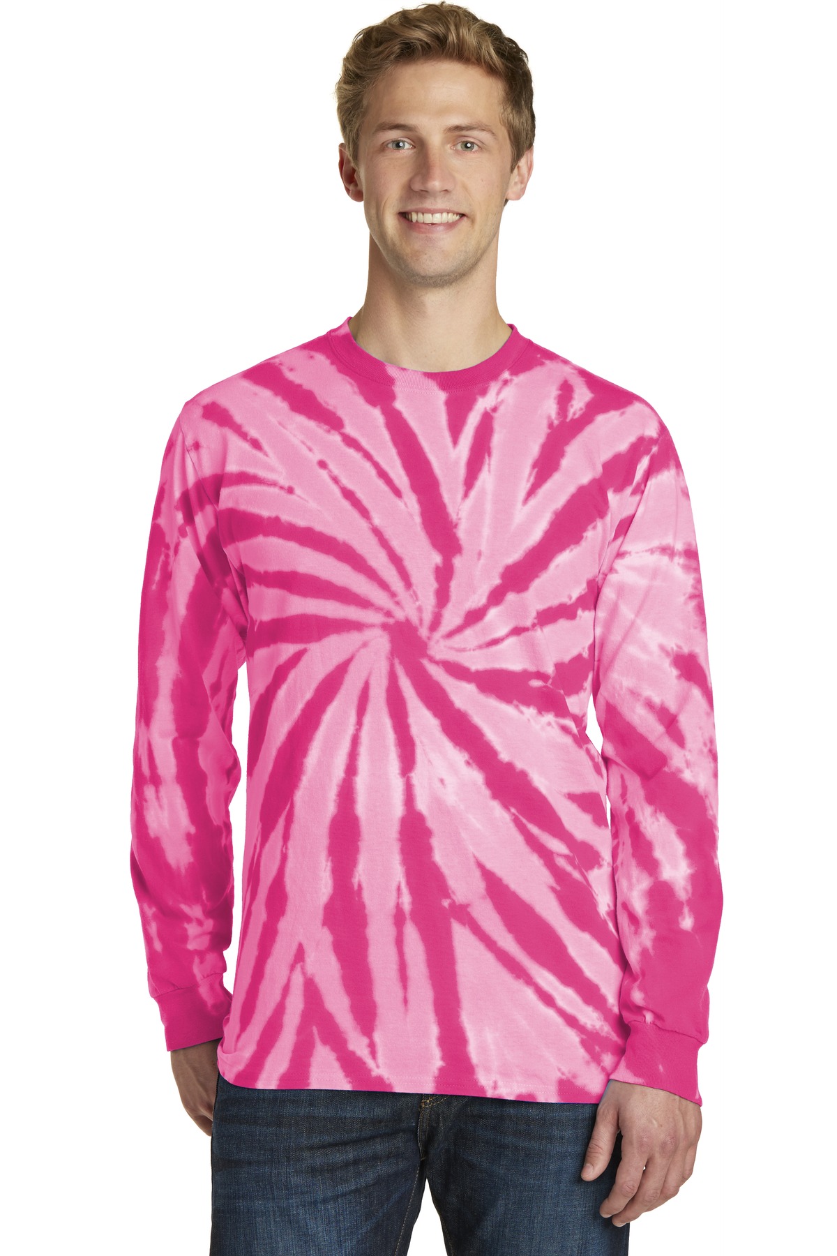 Port & Co &#153;  Tie-Dye Long Sleeve Tee.  PC147LS