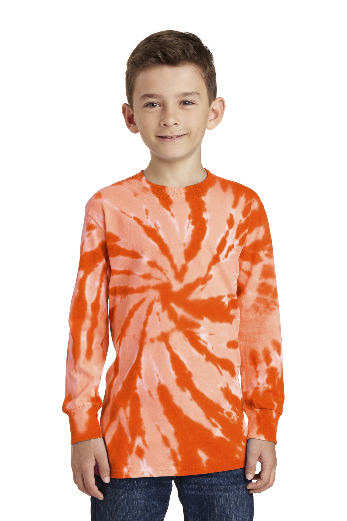  DISCONTINUED  Port & Company &#174;  Youth Tie-Dye Long Sleeve Tee.  PC147YLS